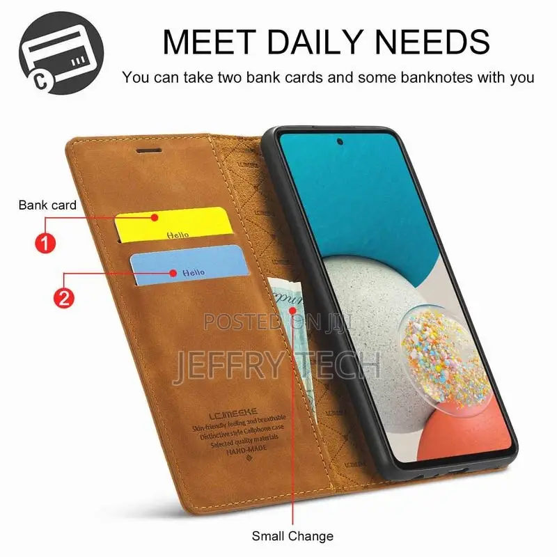 Case for Samsung Galaxy A13 A33 A53 A73 Luxury Magnetic Flip