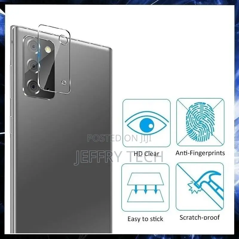 Samsung GALAXY Note 20 Camera Lens Protector Rear Tempered