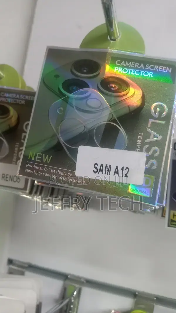 Samsung GALAXY A12 Camera Lens Protector Rear Tempered Glas