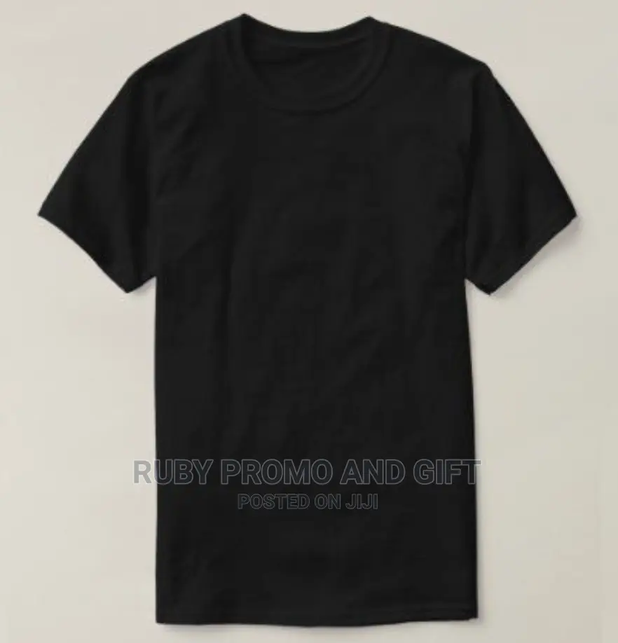 Black Round Neck T-Shirts