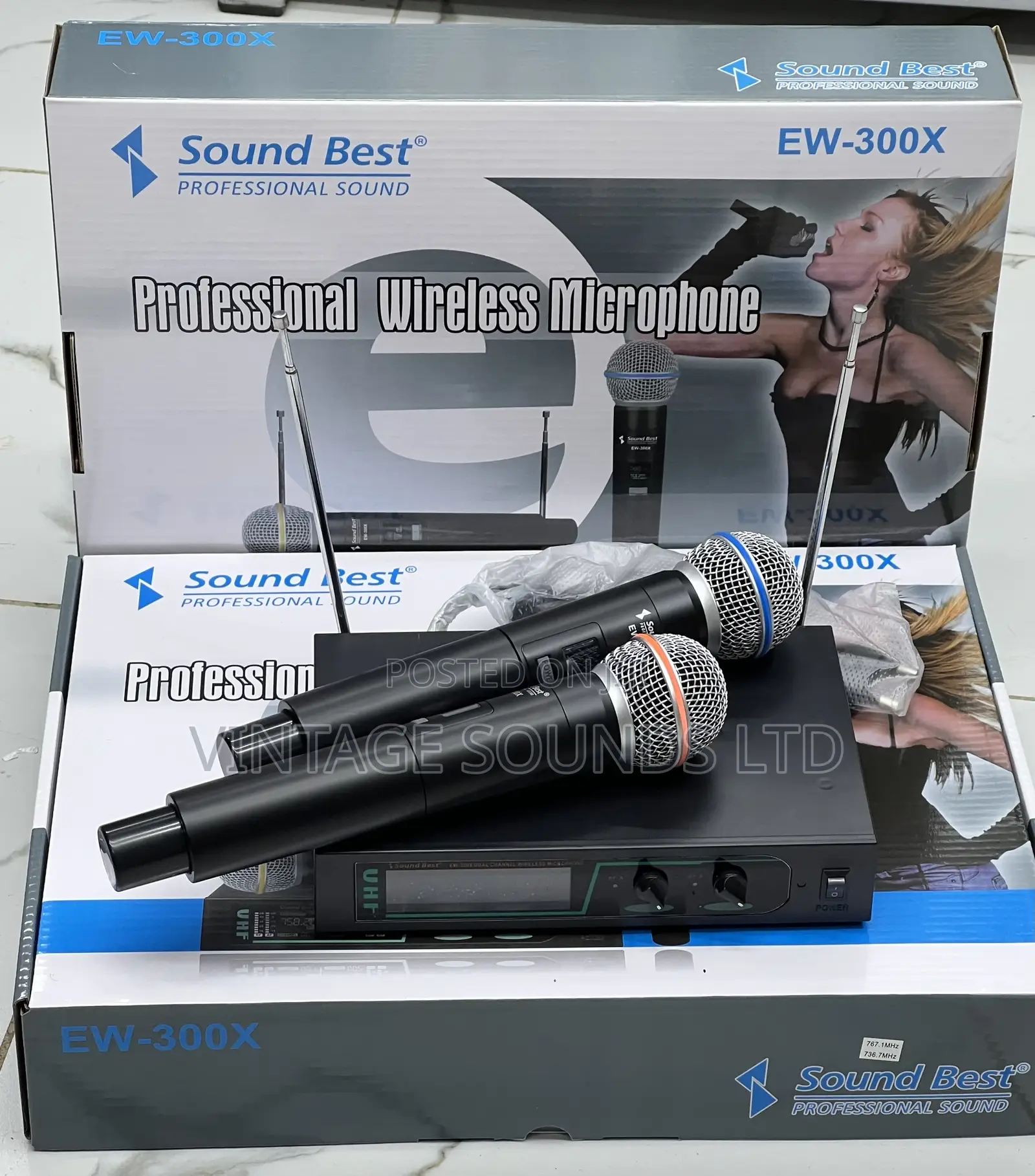 Soundbest Ew 300X Wireless Microphone Pair