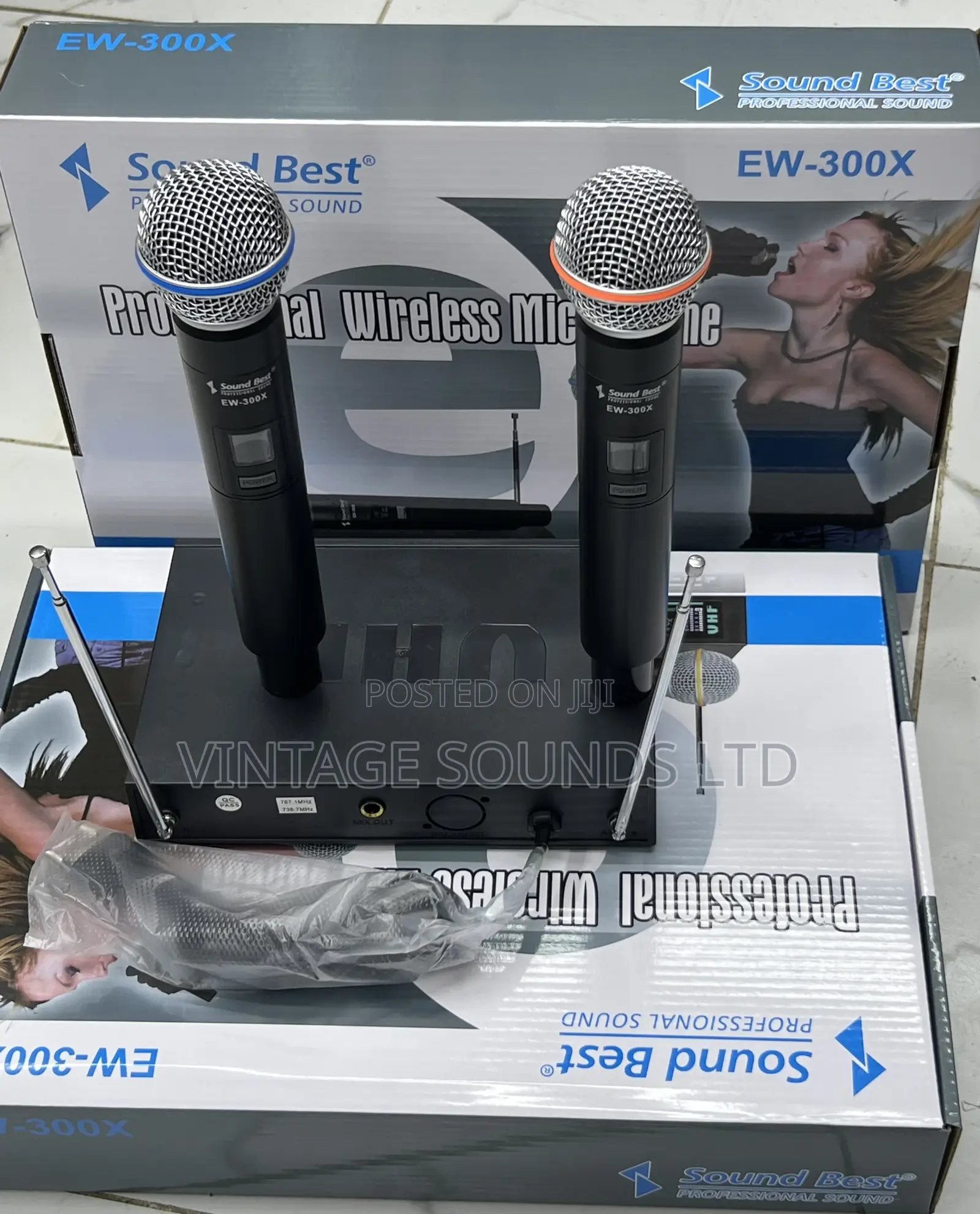 Soundbest Ew 300X Wireless Microphone Pair