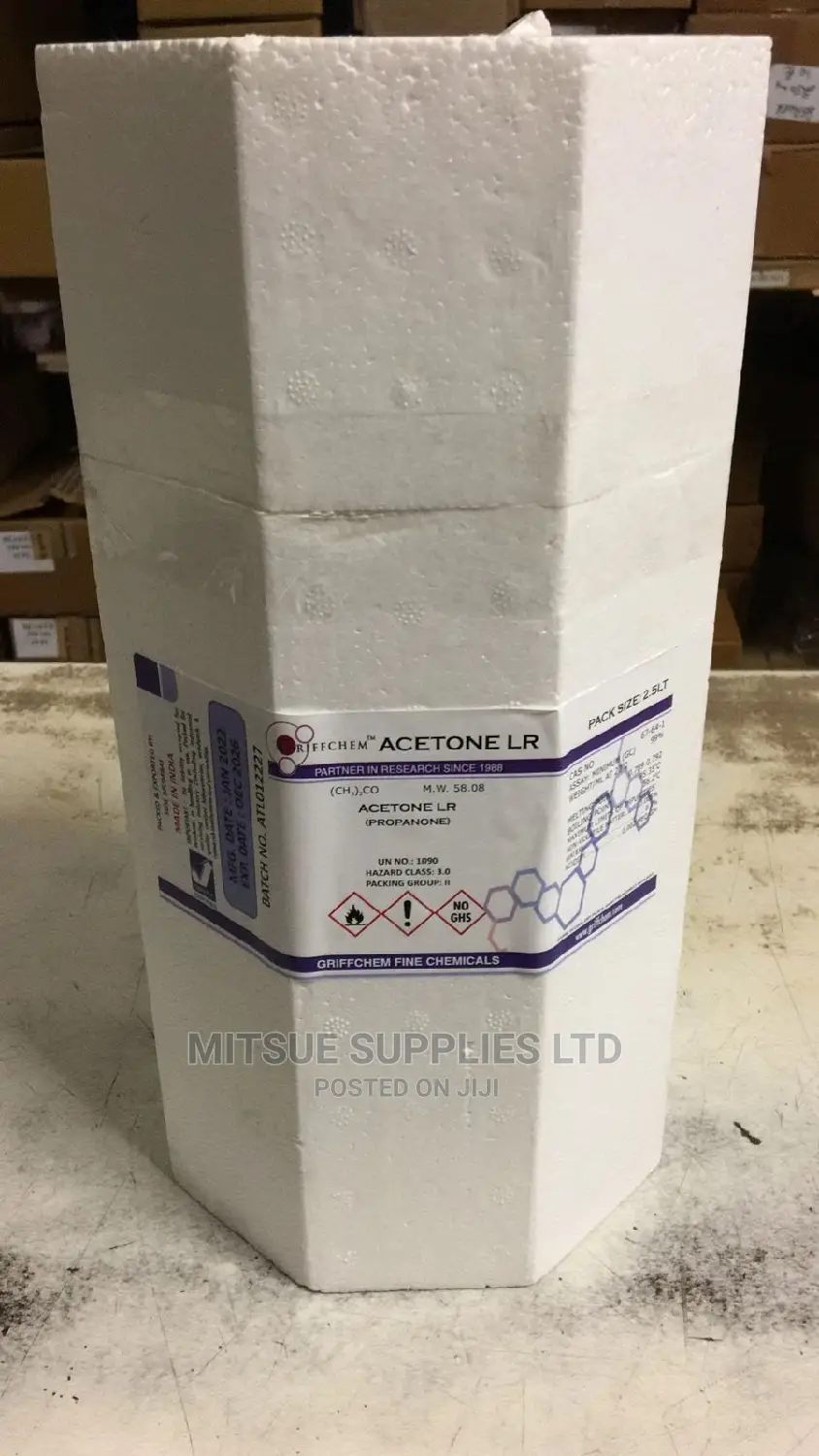 Acetone ( Propanone) AR 2.5L