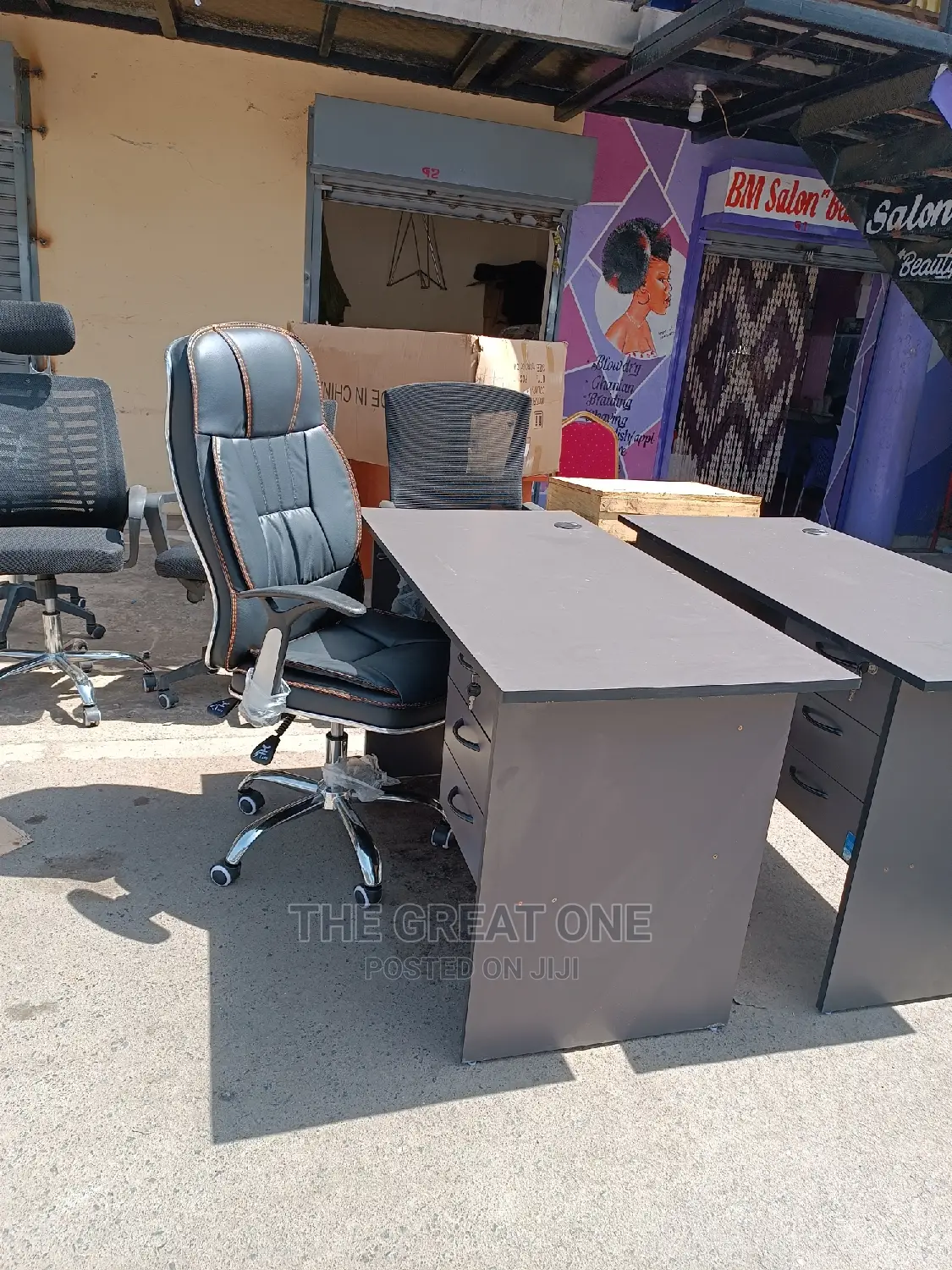 Office Desk and Chair (Brand New Arrived)