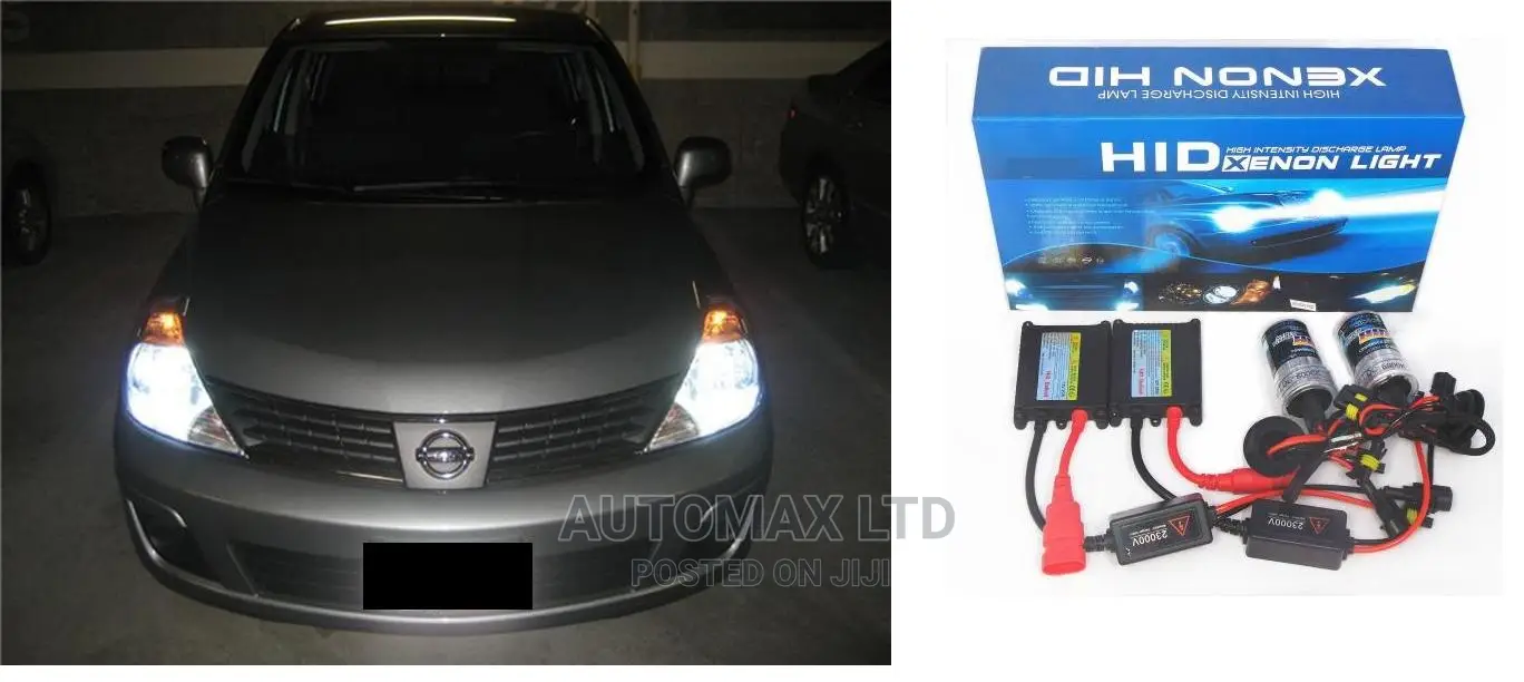 Nissan Tiida, HID Xenon Upgrading Kit for Headlights