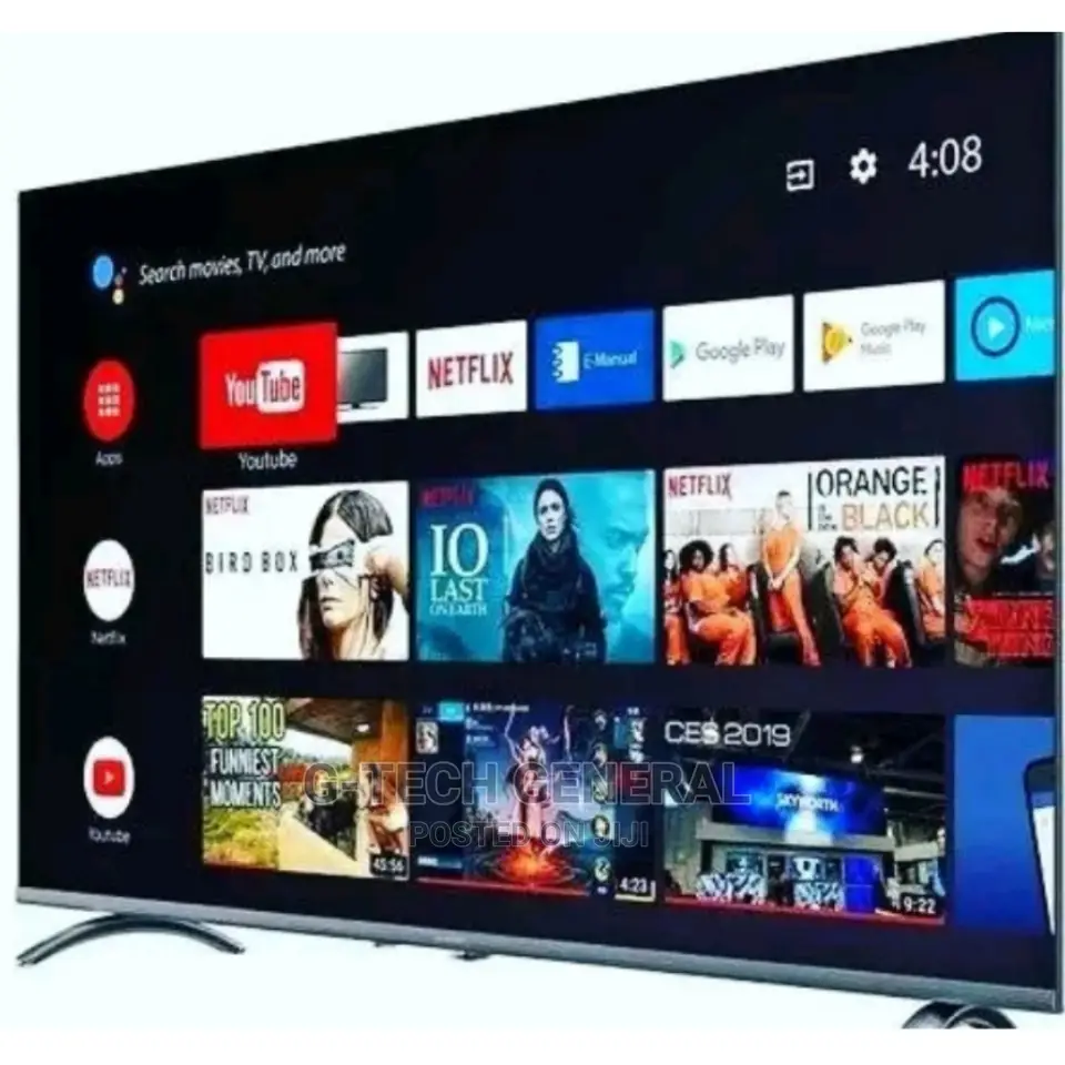 Wyinix 40" Smart Android, Youtube, Netflix,In Built Decoder
