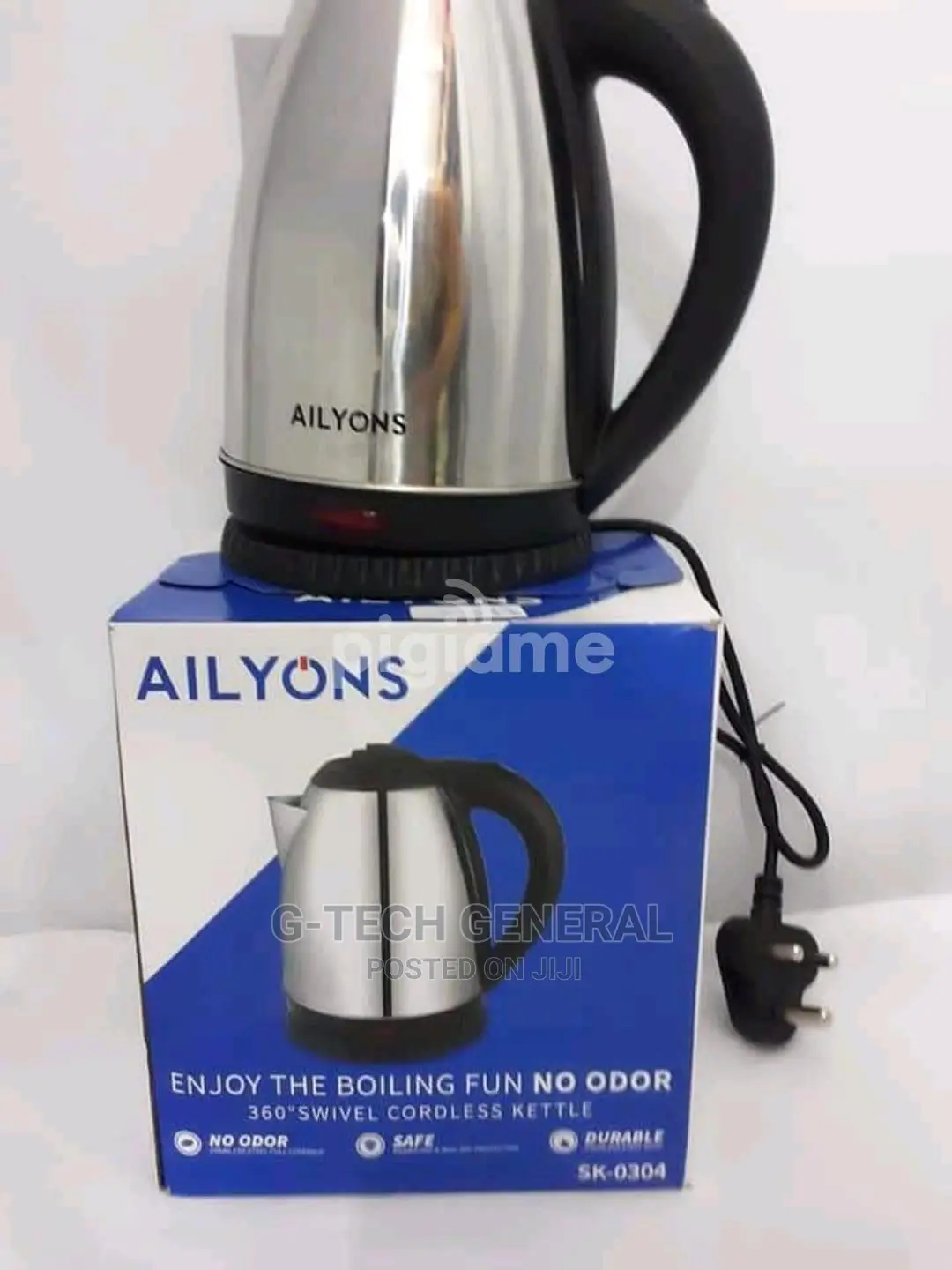 Ailyons Electric Kettle/ Water Heating Jug -1.8 Litres