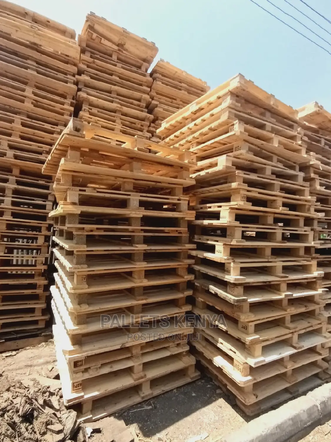 Wood Pallets- Frame Pallets