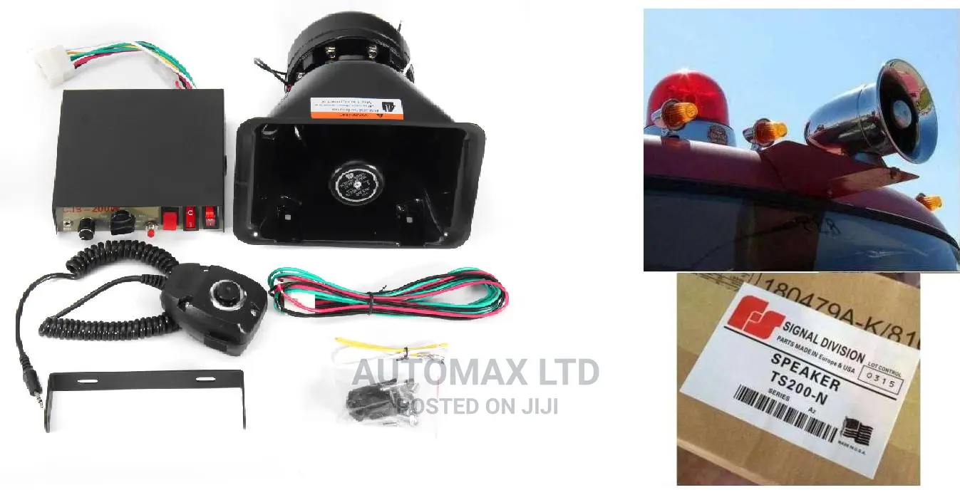 Police Siren With Controller Box . For Toyota,Nissan,Subaru