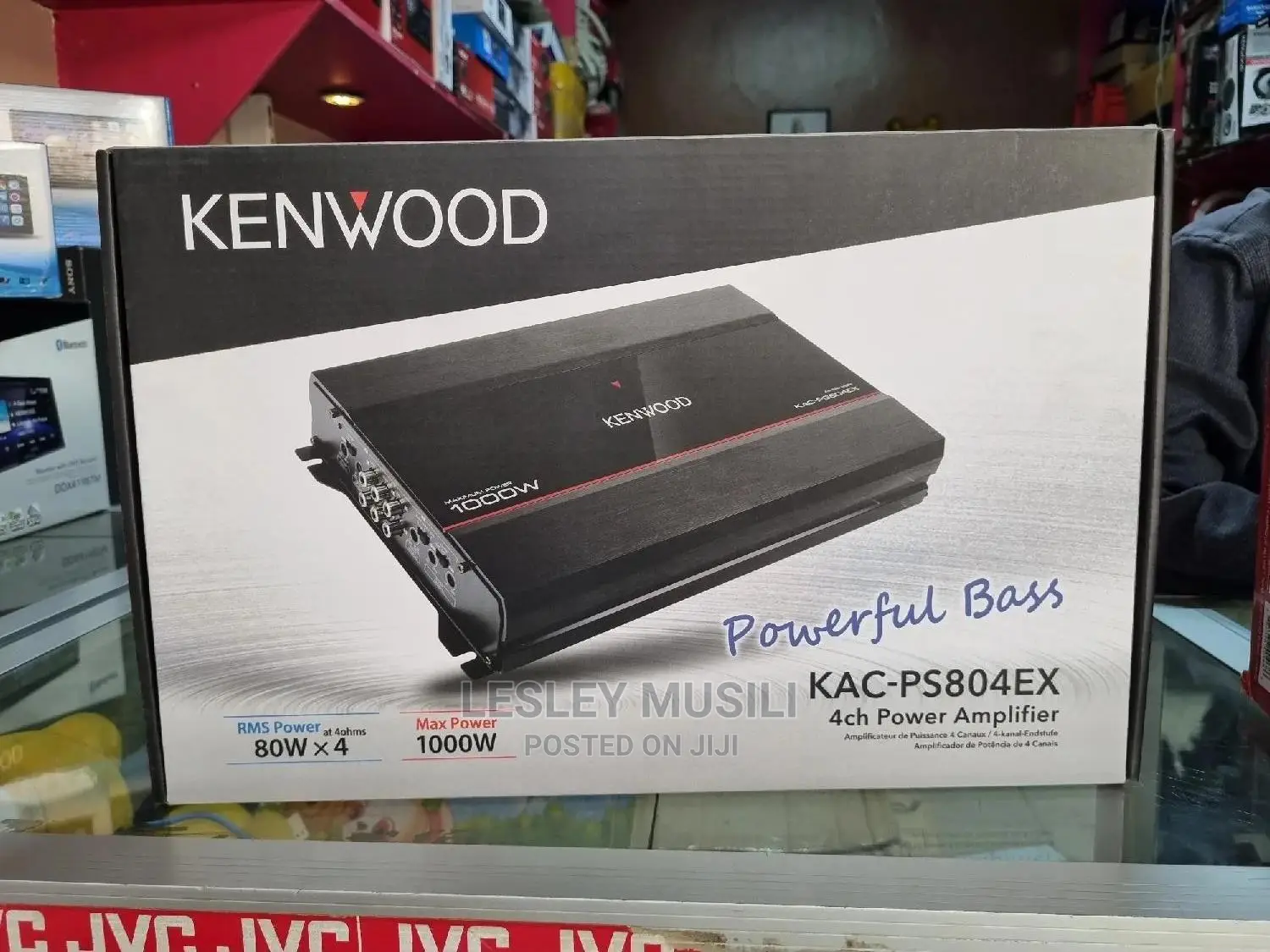 Kenwood KAC-PS804EX 4 Ch Power Amplifier 1000W