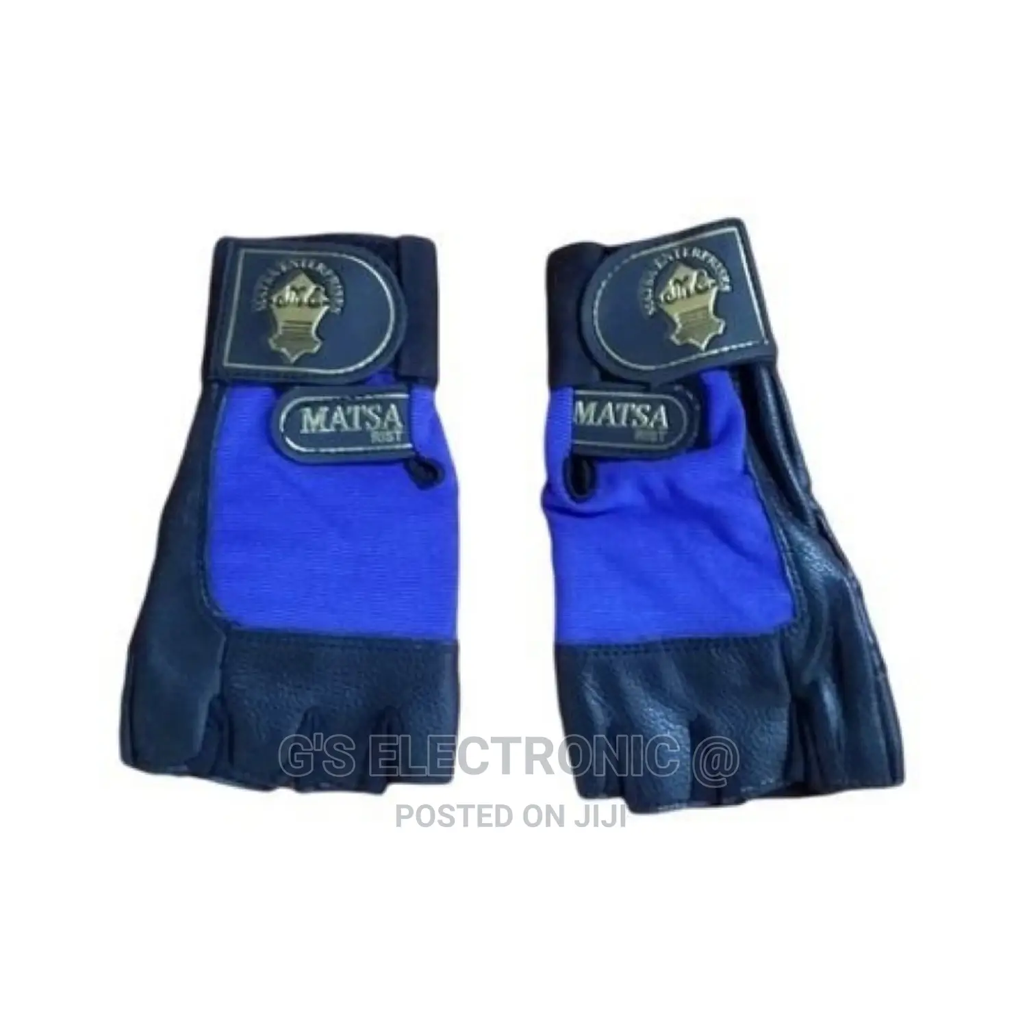 Gym Gloves Matasa Blue /Black