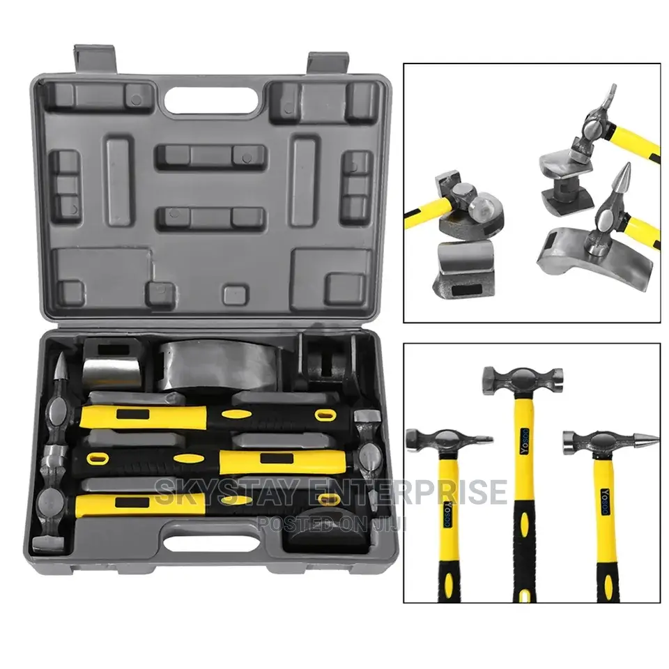 7pcs Panel Beating Body and Fender Hammer