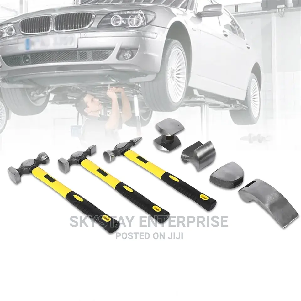 7pcs Panel Beating Body and Fender Hammer