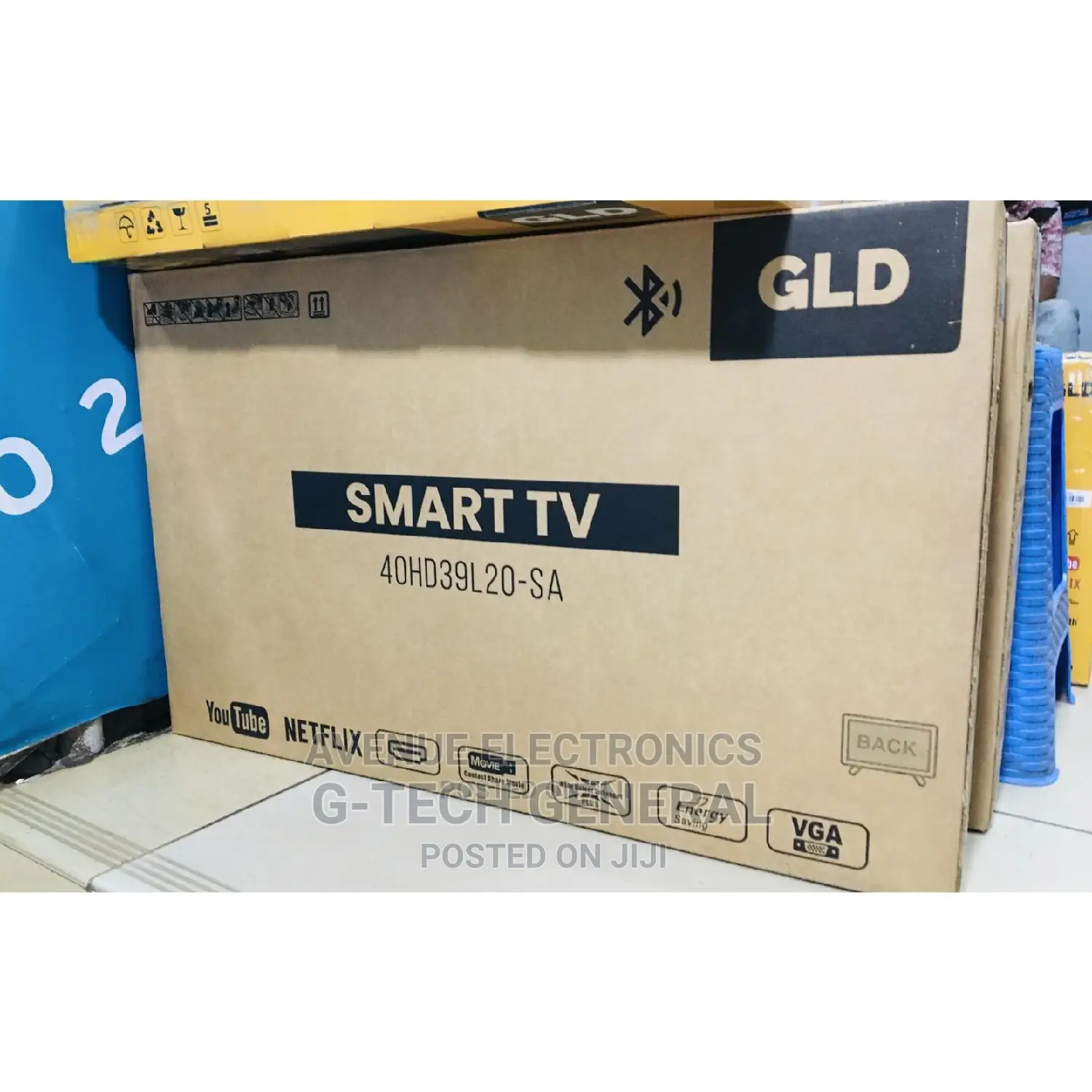 Gld 40"Smart Android Tv, Netflix, Youtube, Bluetooth