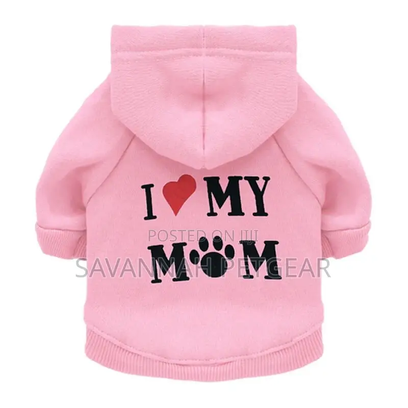 I Love My Mum Autumn Pet Hoodie for Cats and Dog