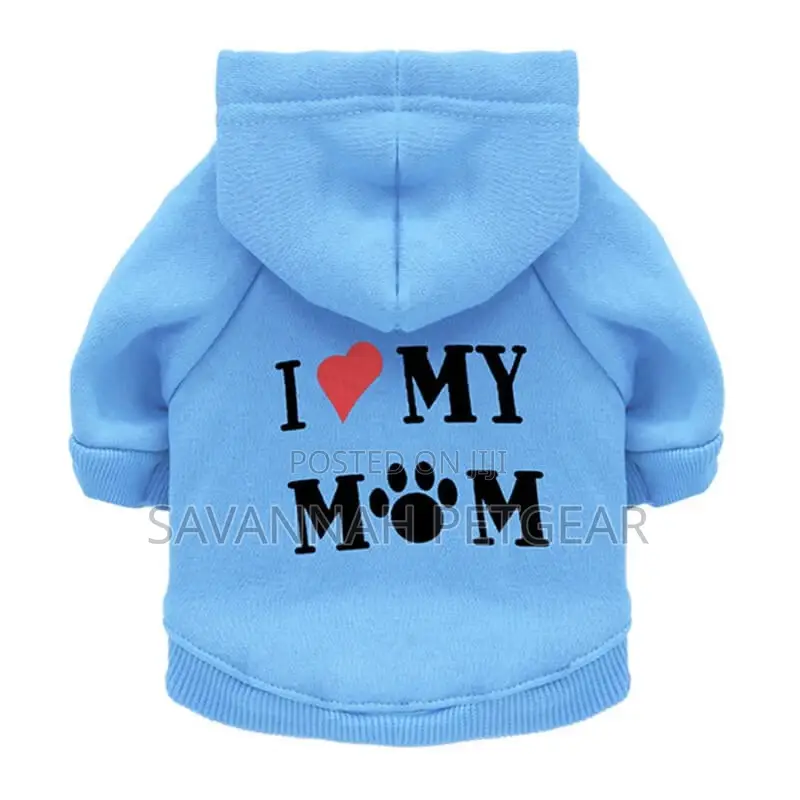 I Love My Mum Autumn Pet Hoodie for Cats and Dog