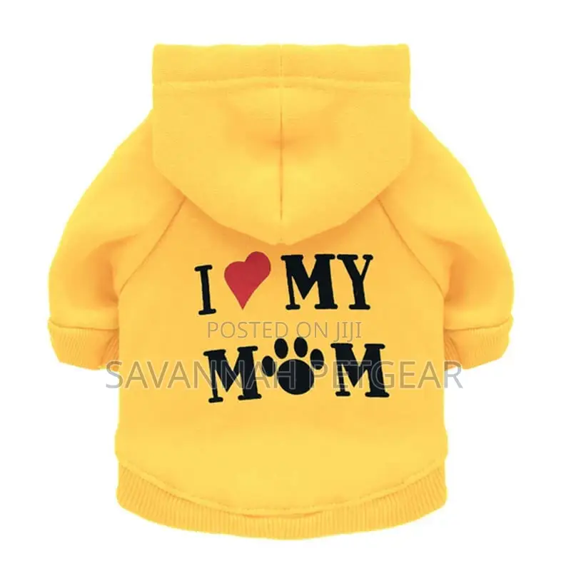I Love My Mum Autumn Pet Hoodie for Cats and Dog