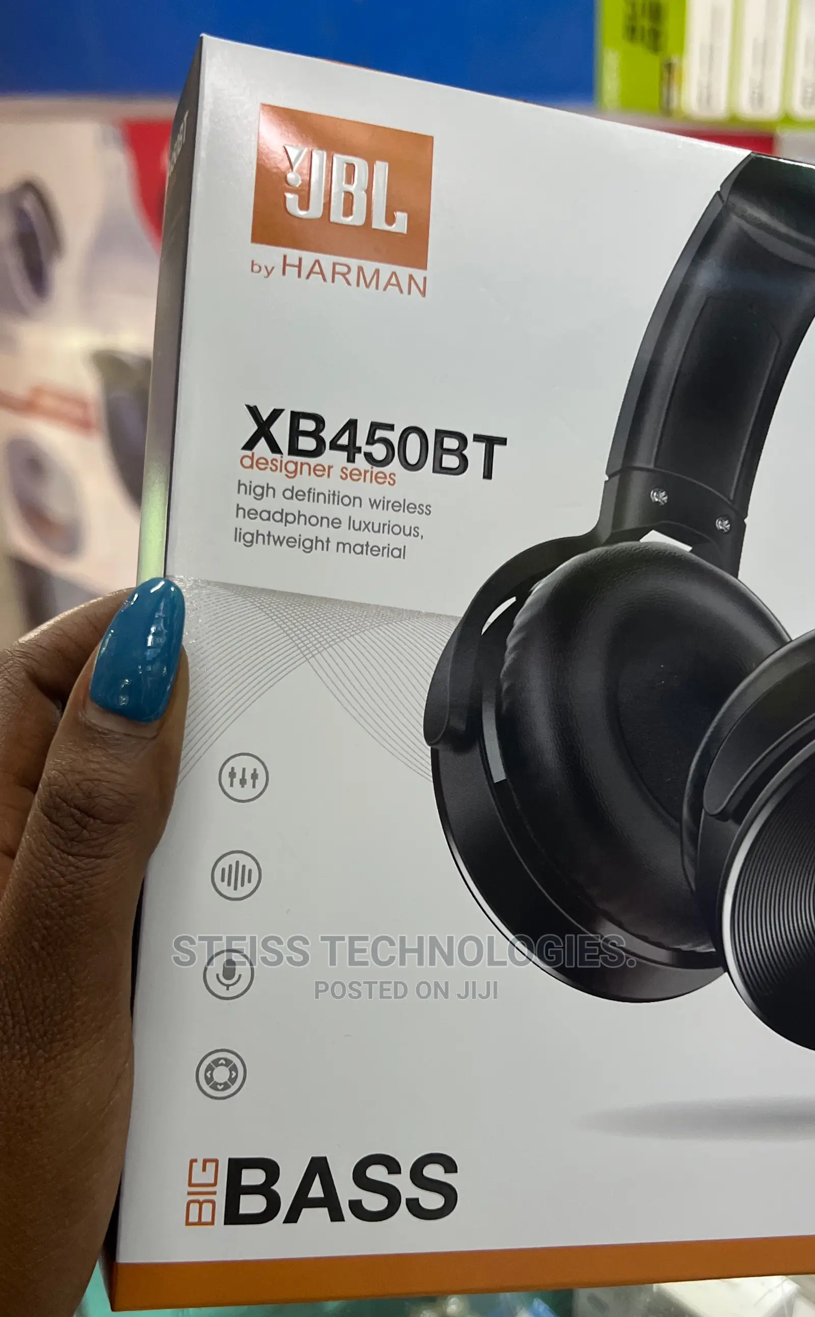 JBL Wireless Headphones.
