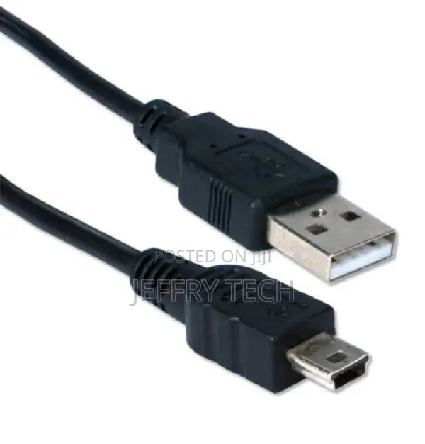 QVS CC2215M-15 USB 2.0 Type a Male to Mini B Male Sync Cha