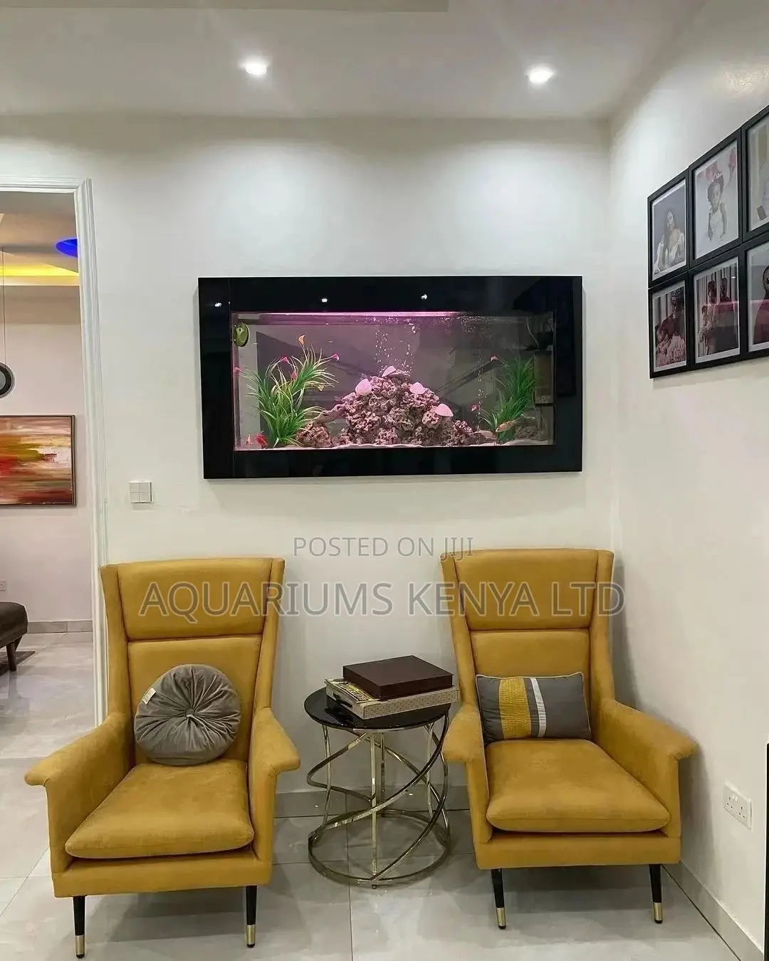 Welcome Aquarium , Wall Mount Aquarium