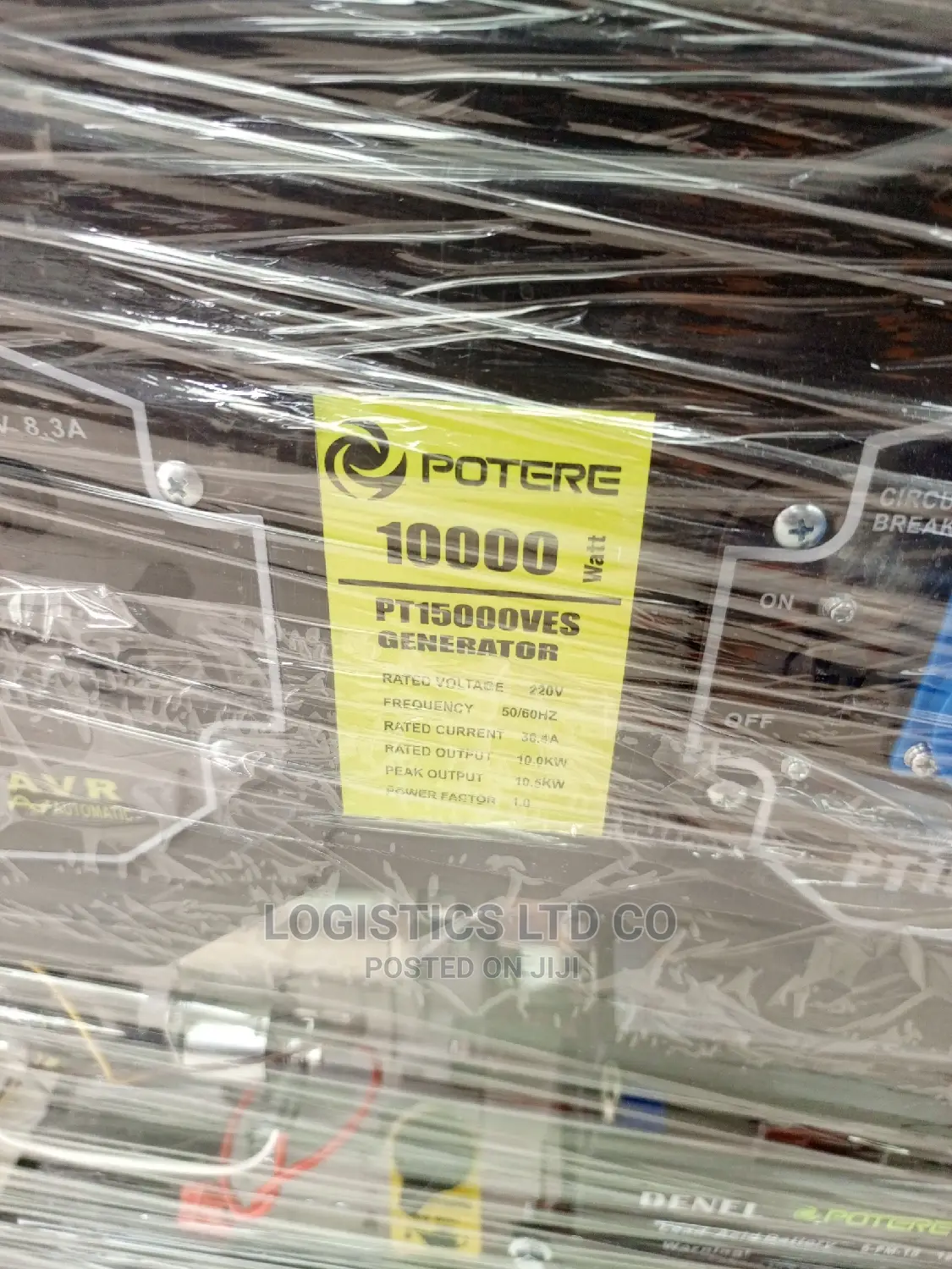 Potere 10kva Petrol Generator 15hp
