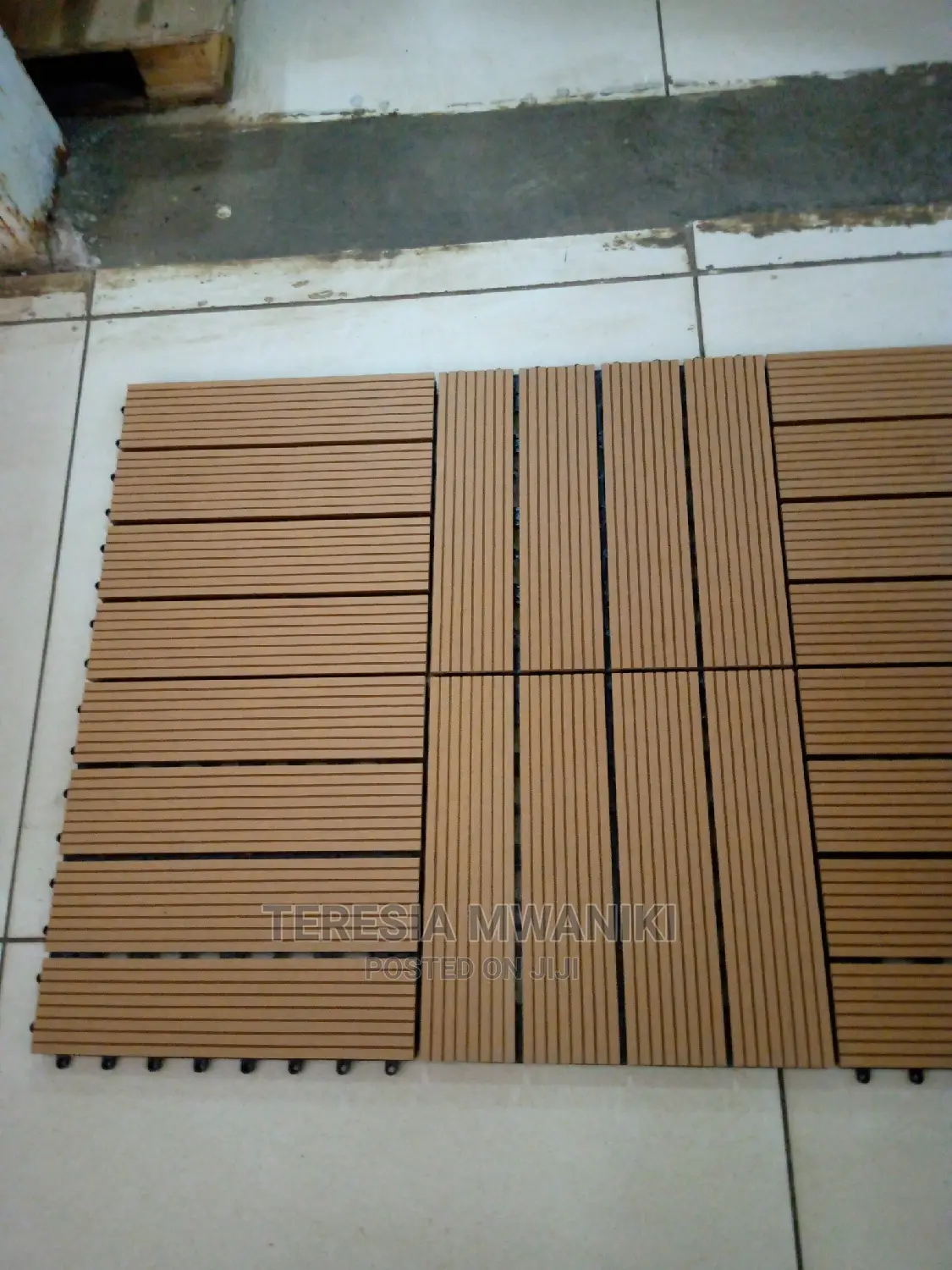 WPC Decking Tiles 30cm ×30cm
