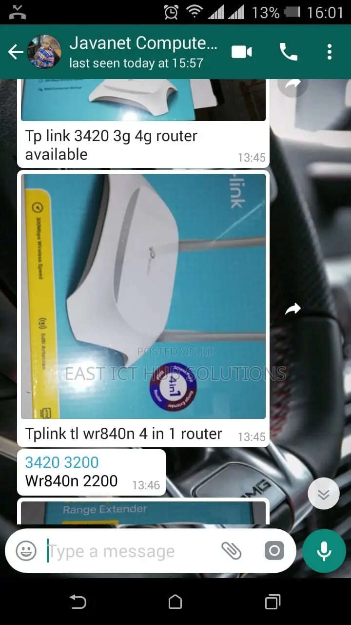 Tplink Wifi Router 300mbps