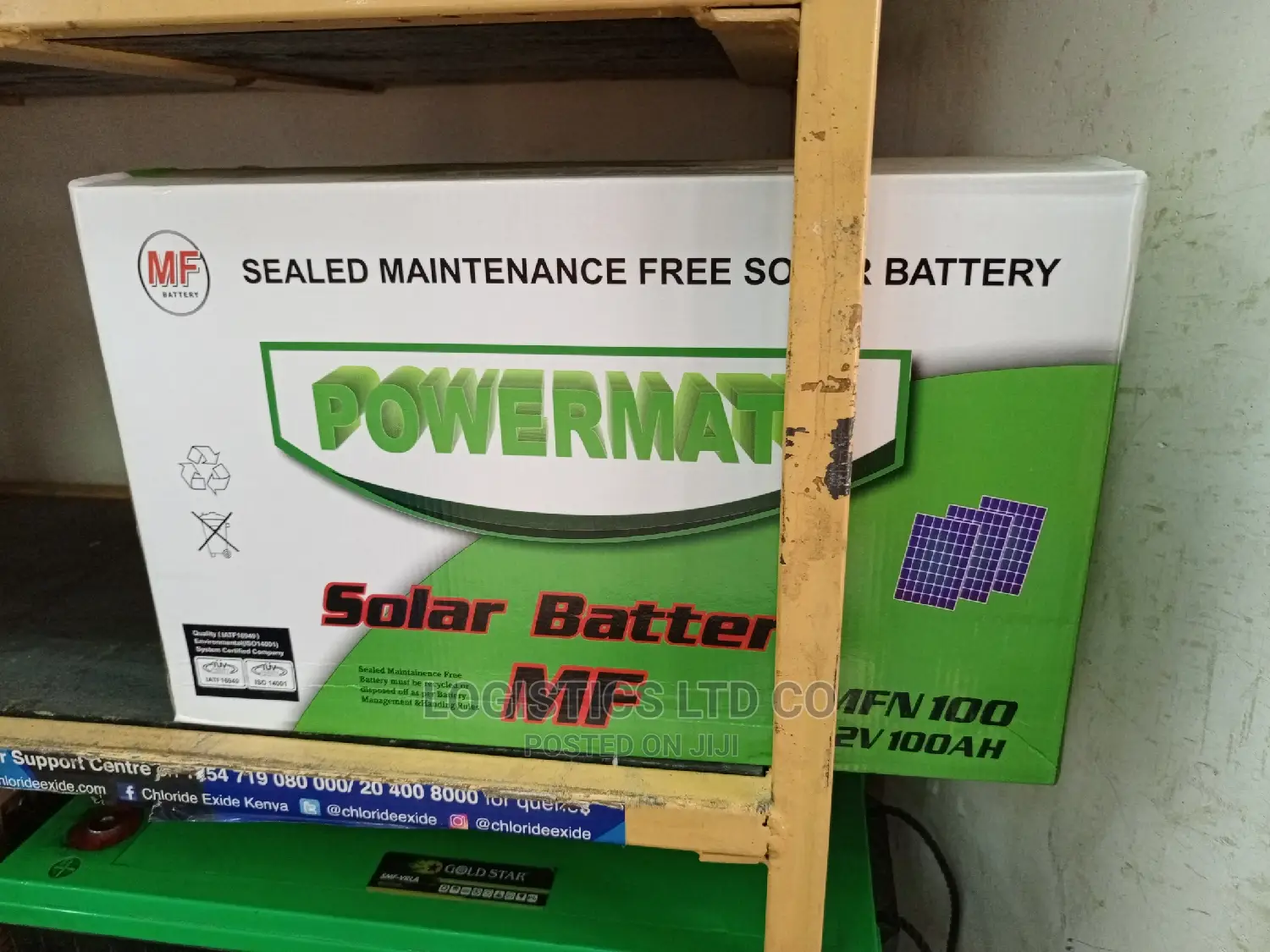 Powermate Battery 12v - 100ah Solar Battery Mf