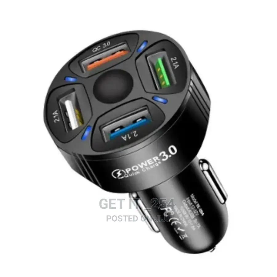 Universal USB 4slot Phone Car Charger
