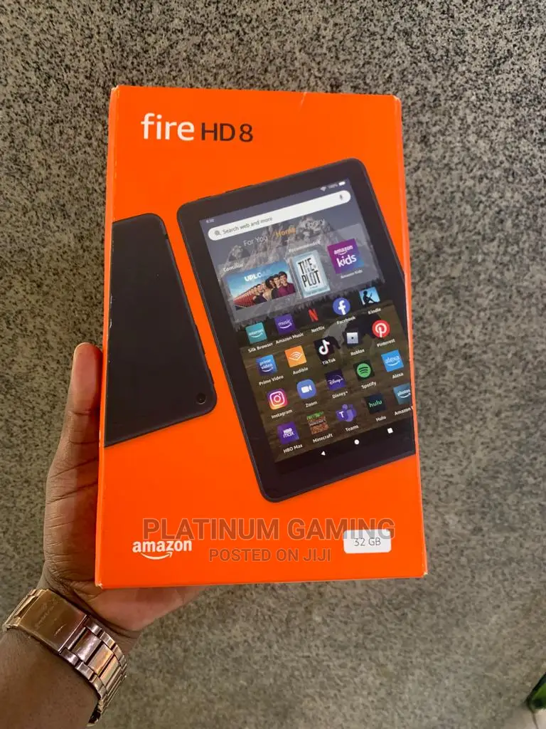 New Amazon Fire HD 8 (12 gen) 32 GB Black