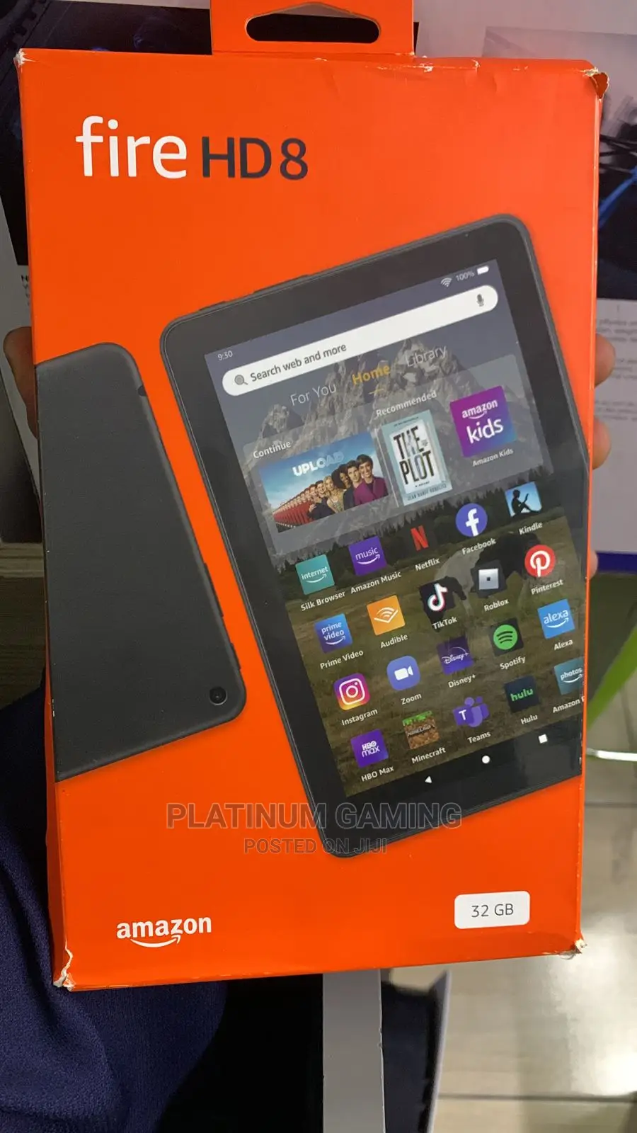 New Amazon Fire HD 8 (12 gen) 32 GB Black