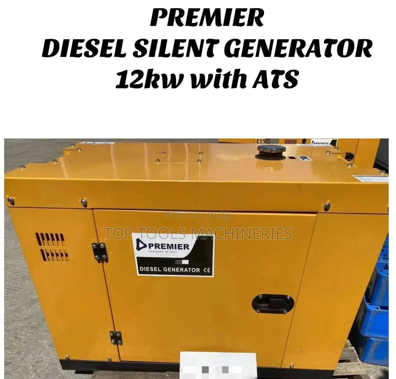 Premier 12kva Silent DIESEL Generator WITH ATS