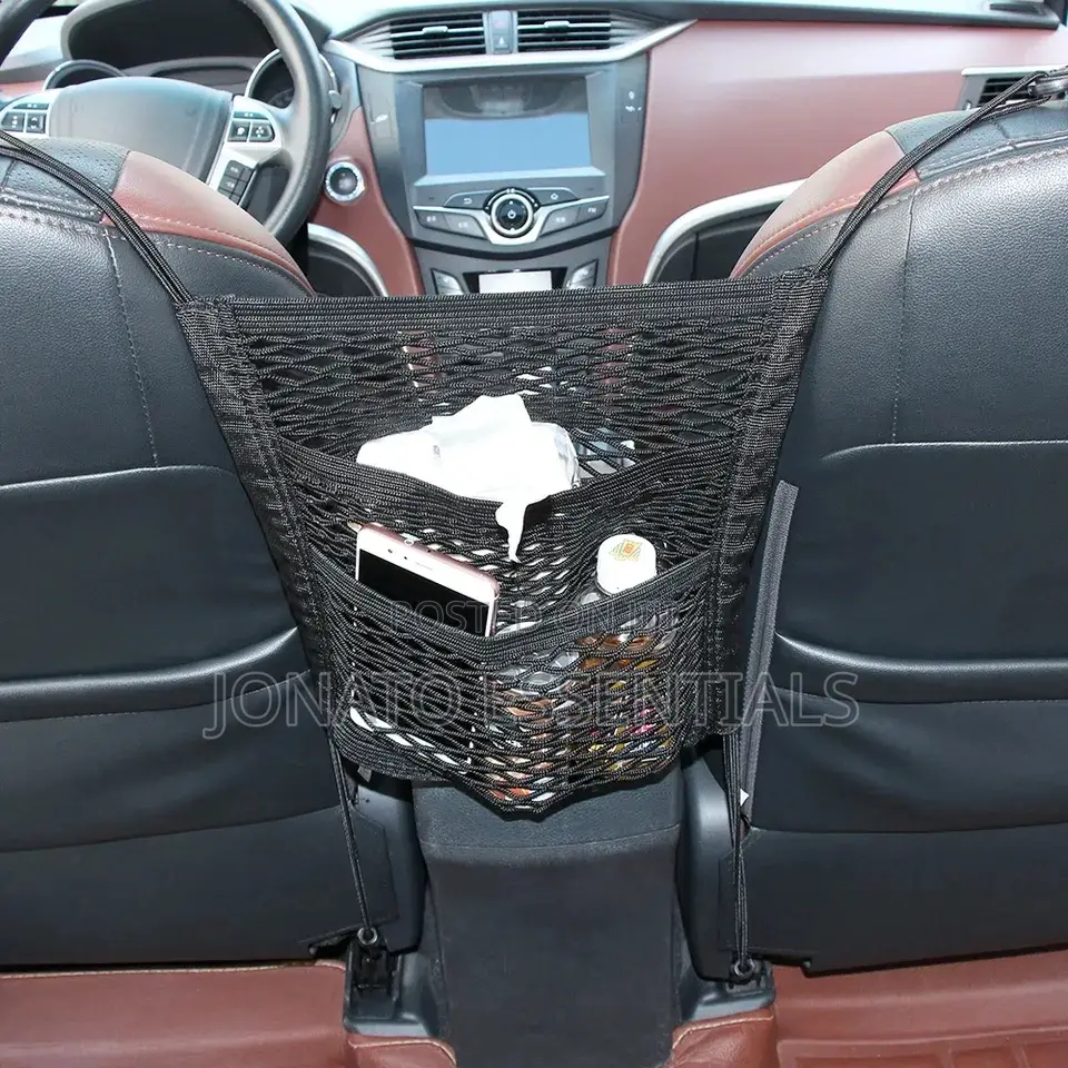 Car Seat Storage Mesh Net, Universal Car Organizer Pocket