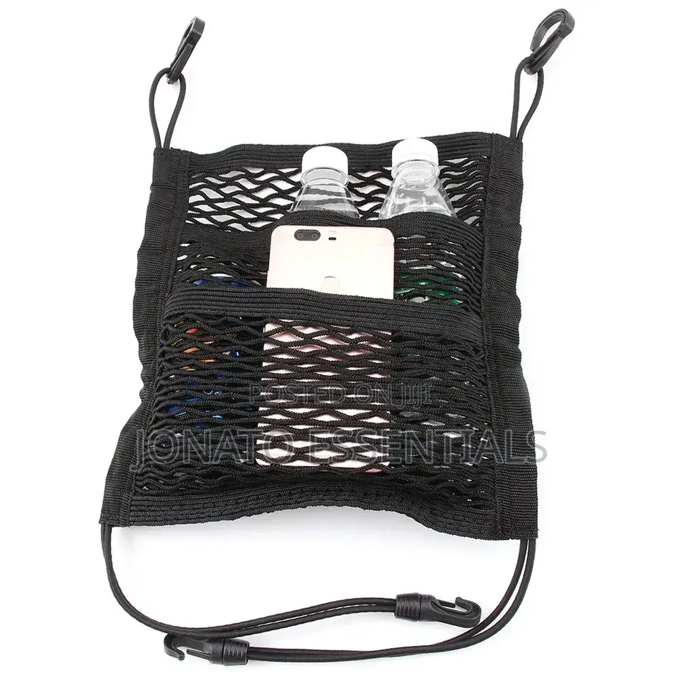 Car Seat Storage Mesh Net, Universal Car Organizer Pocket