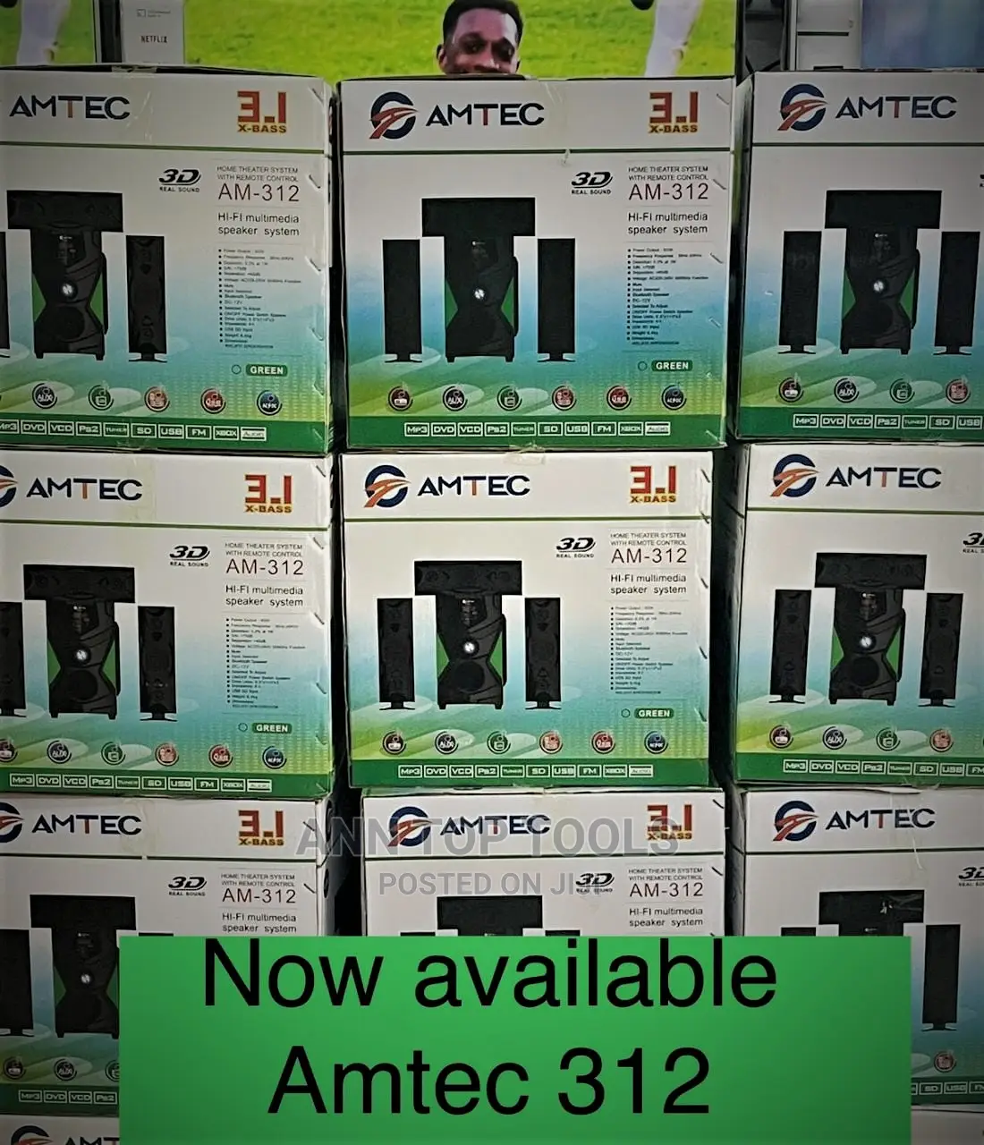 Amtec 3.1ch Home Woofer System