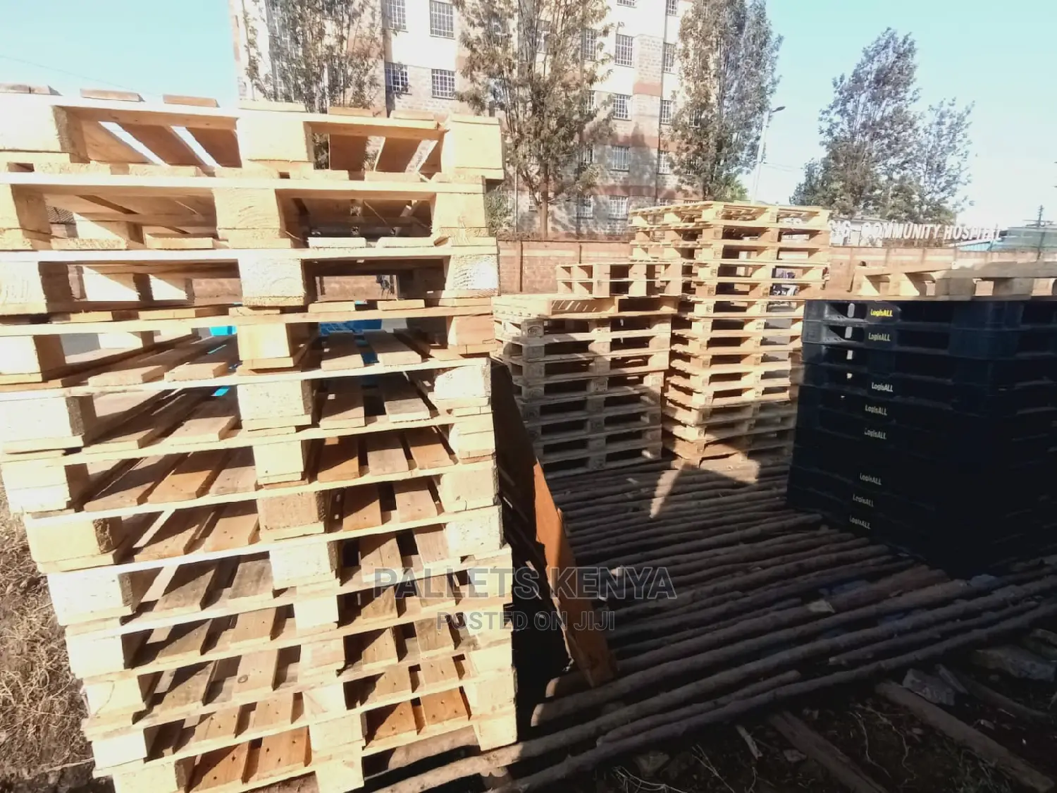 Wood Pallets- 09871