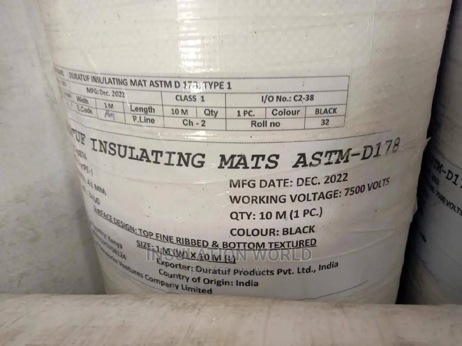 High Voltage Electrical Rubber Mat