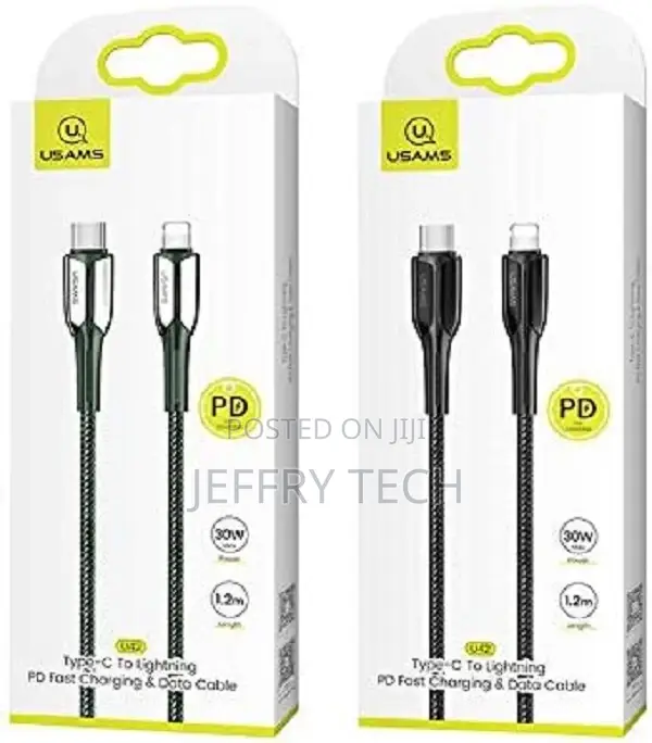 USB Usams USAMS Cabo De Prazer U42 USB-C on Lightning 30W PD