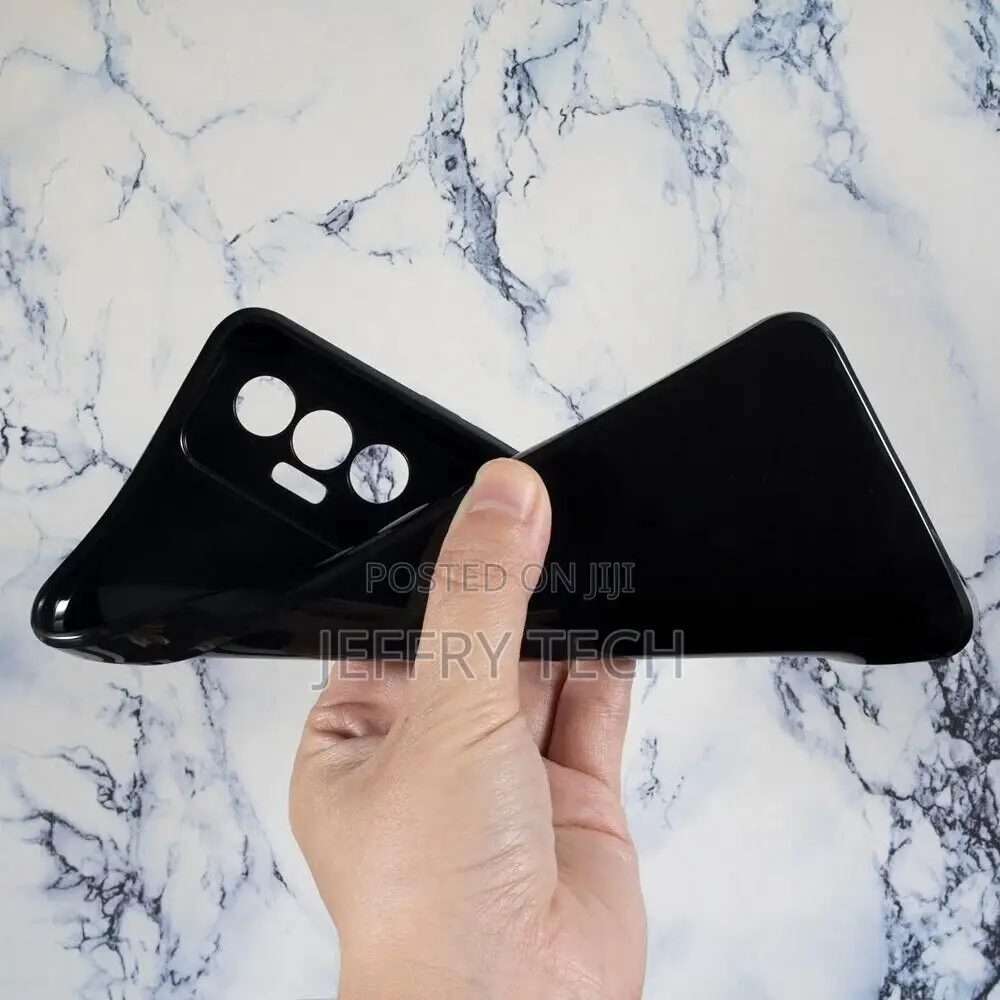 Black TPU Shell Cover for TECNO POVA 5G - Silicone Case