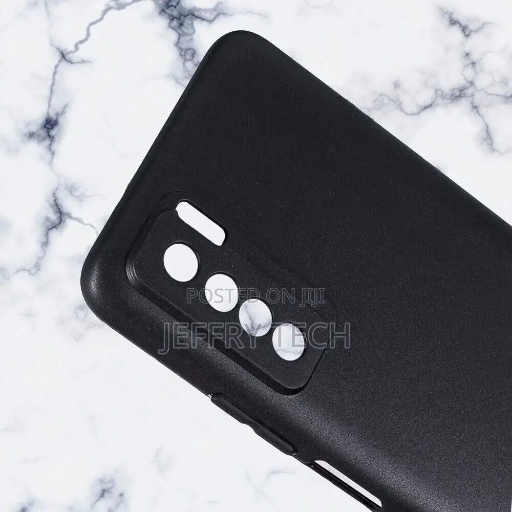 Black TPU Shell Cover for TECNO CAMON 17 PRO - Silicone Case