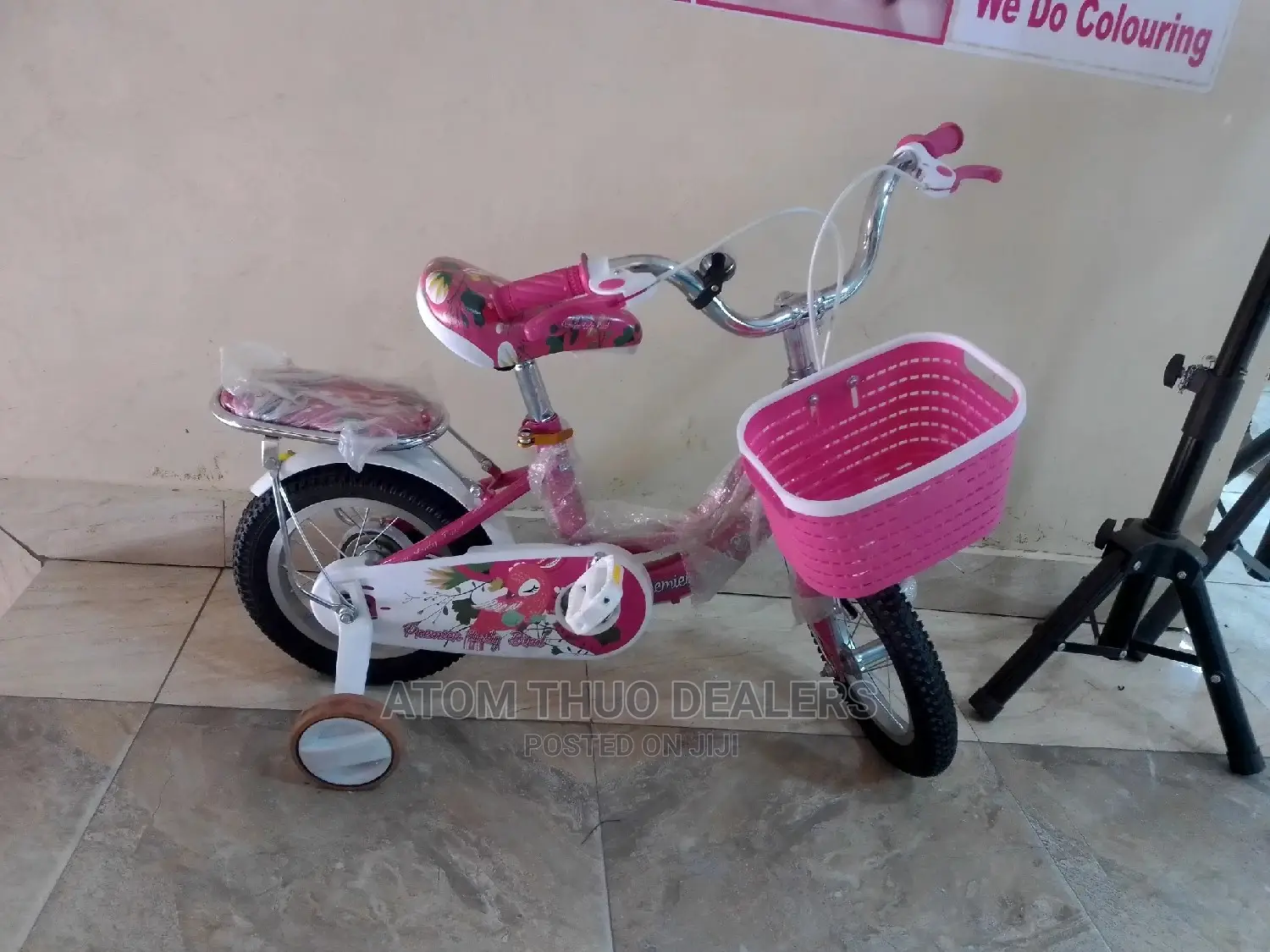 Size 12 Kids Bike /Bicycle Pink 