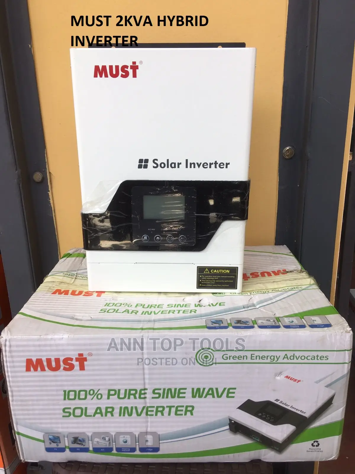 Must Inverters Hybrid Inverters 2kva 24V 60A MPPT
