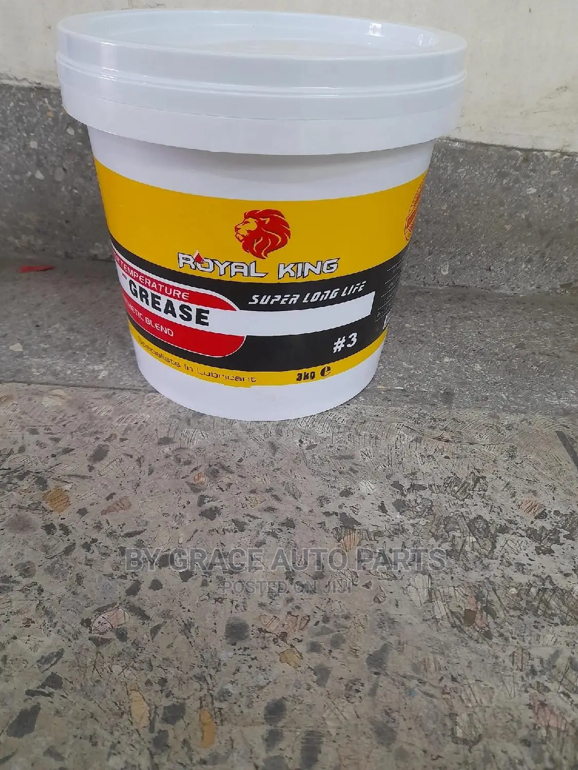 Best 3kg High Temperature Red Grease Synthetic Blend