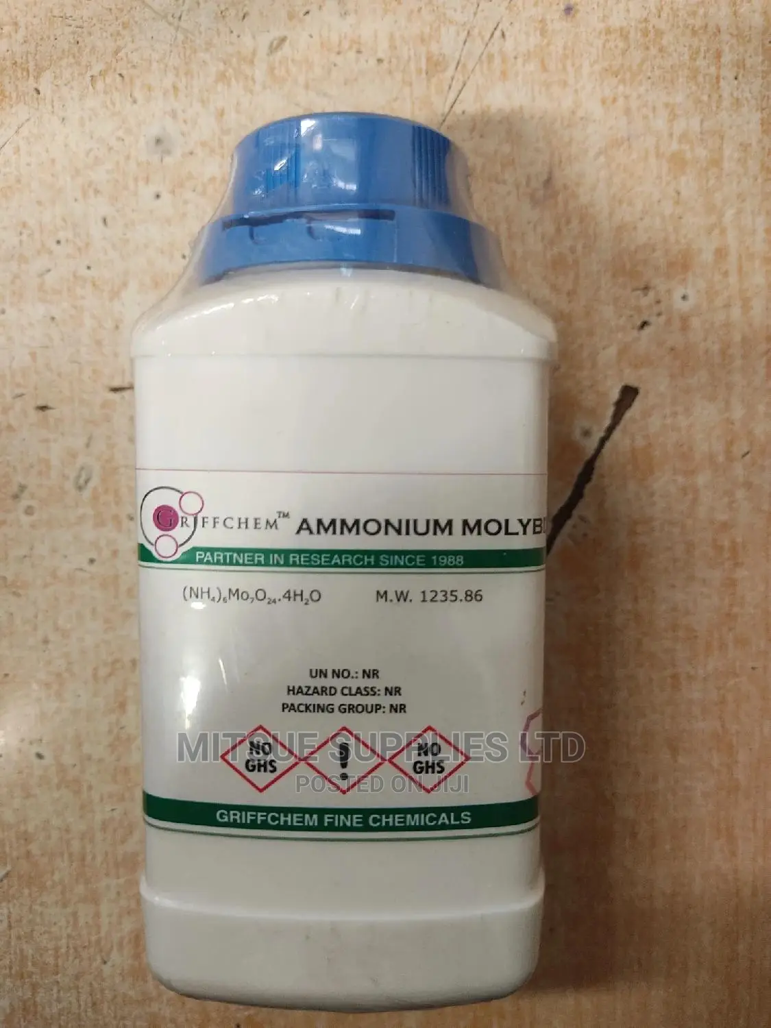 Ammi Molybdate Tetrahydrare AR 500G