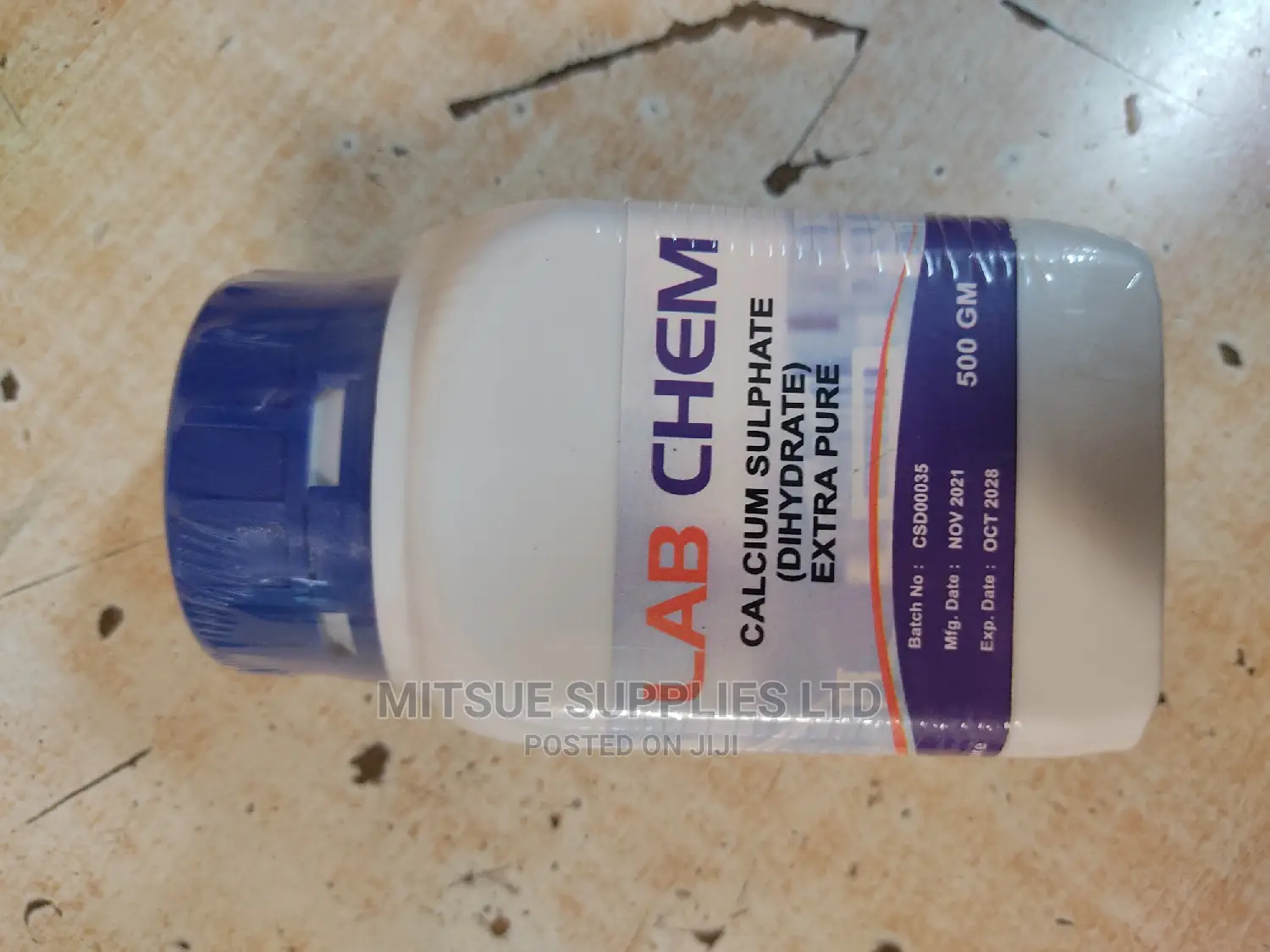 Dried Anhydrous Calcium Sulphate LR 500G
Griffchem