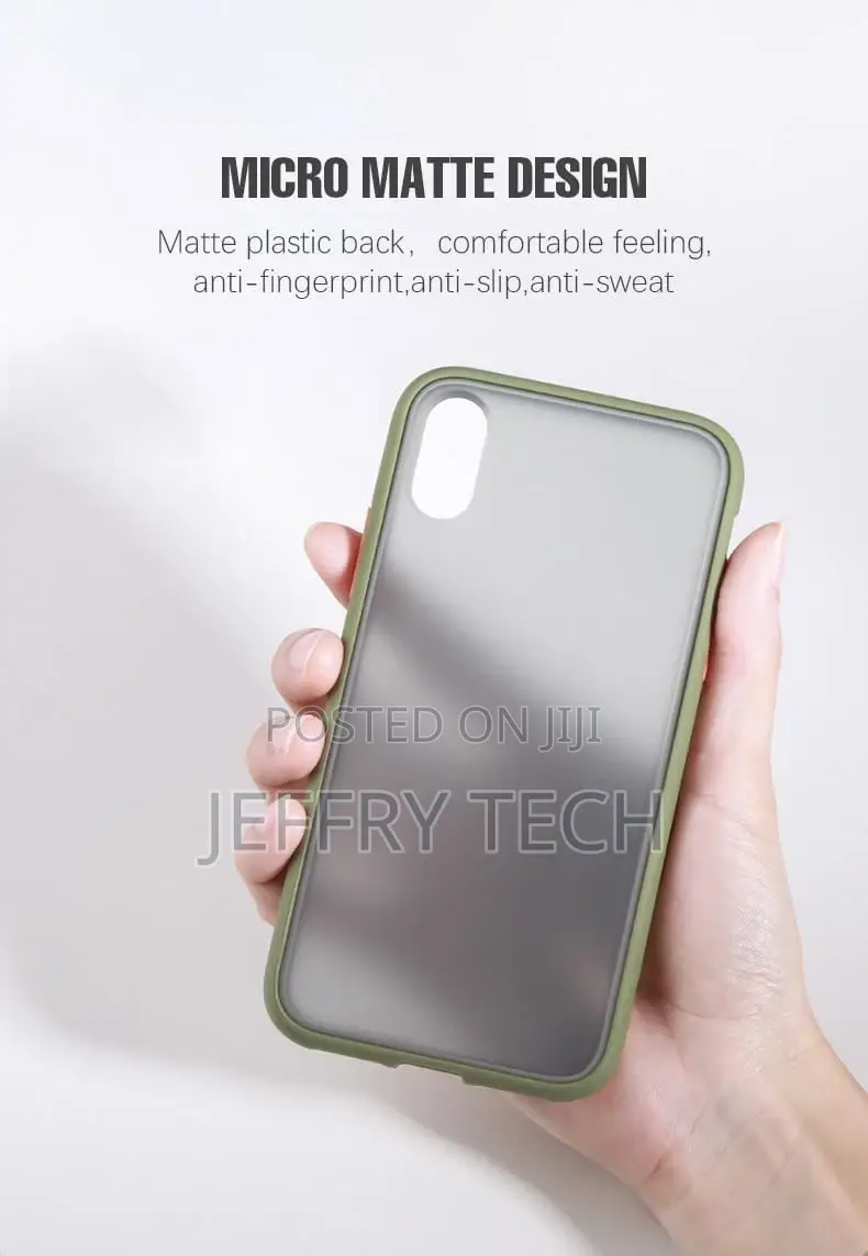 Bumper Anti-Fall Case for Apple 11 X 8 7 6 Se Ultra Thin TPU