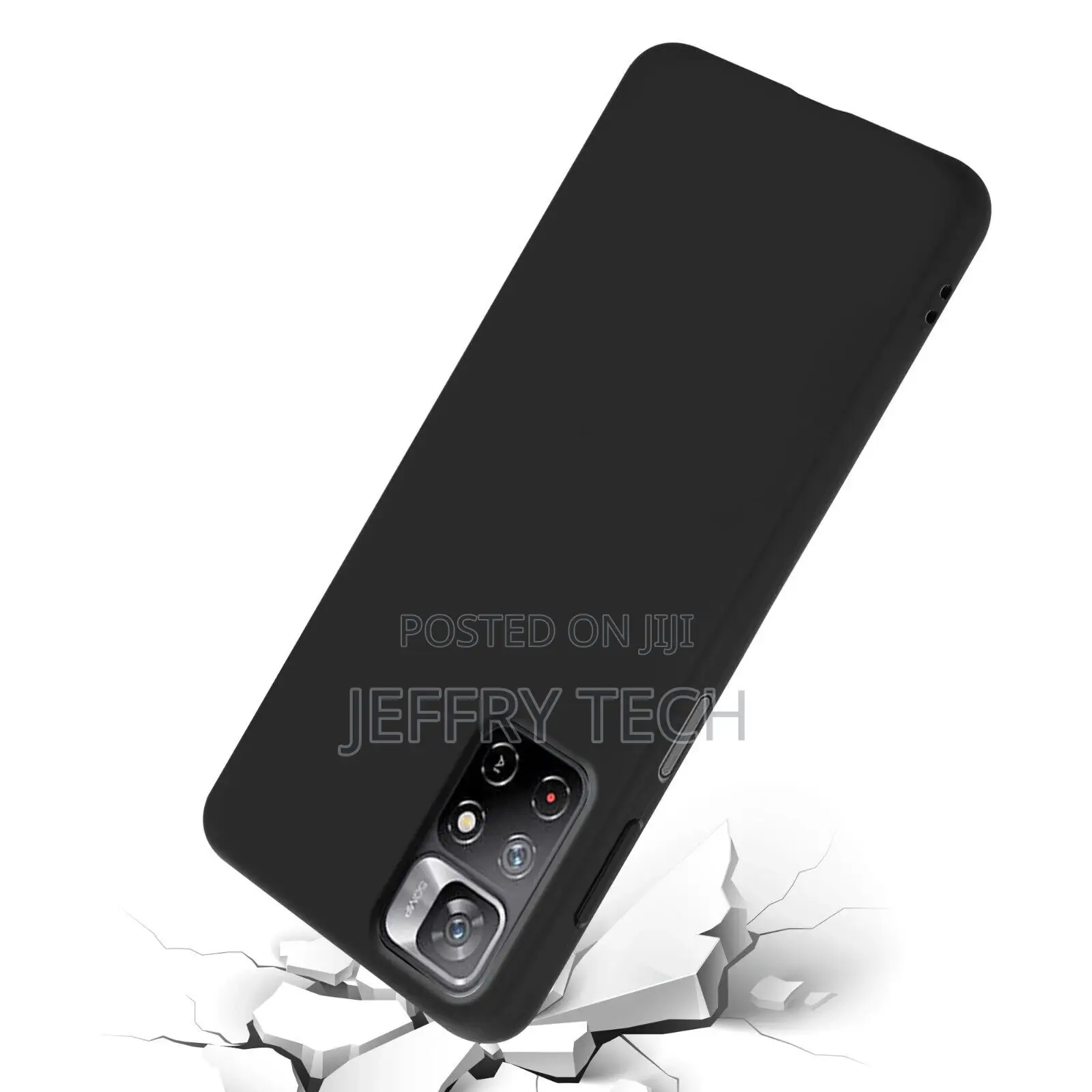 Back Case for Xiaomi Redmi Note 11 Gel Cover Silicone Rubber