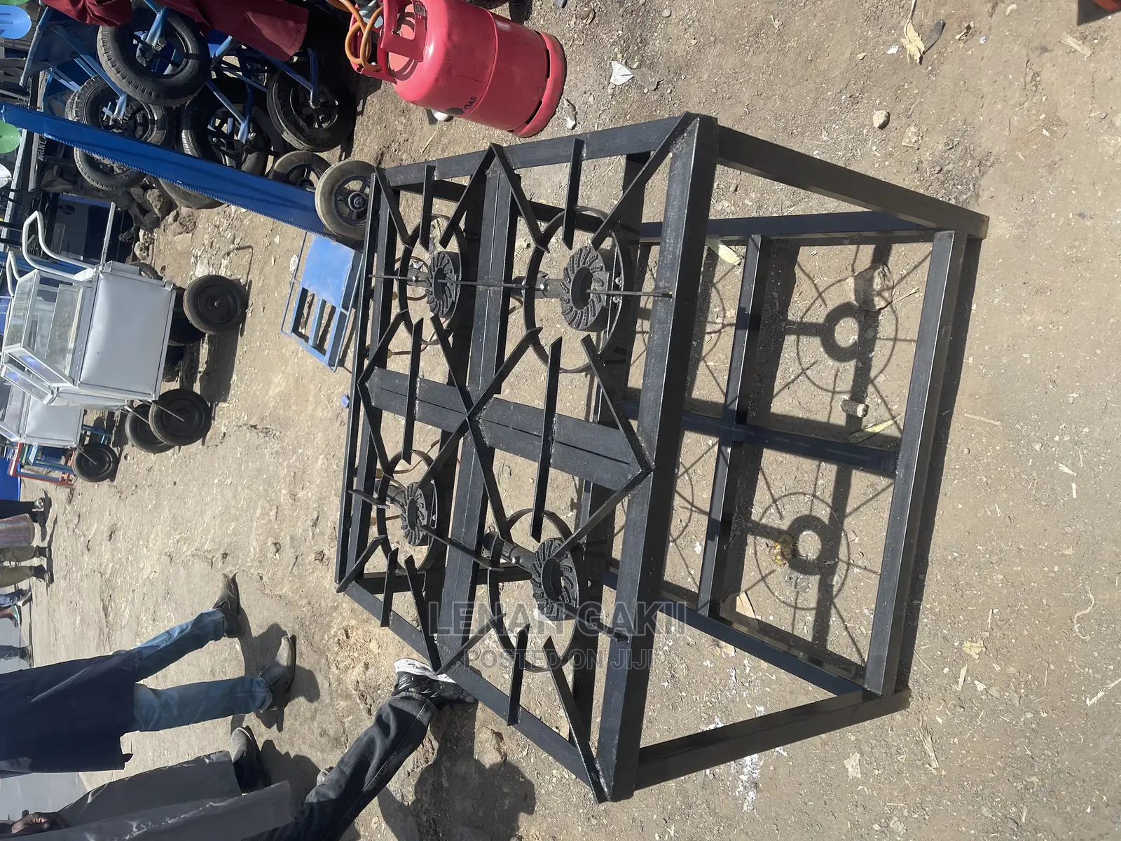 4 Burner Square