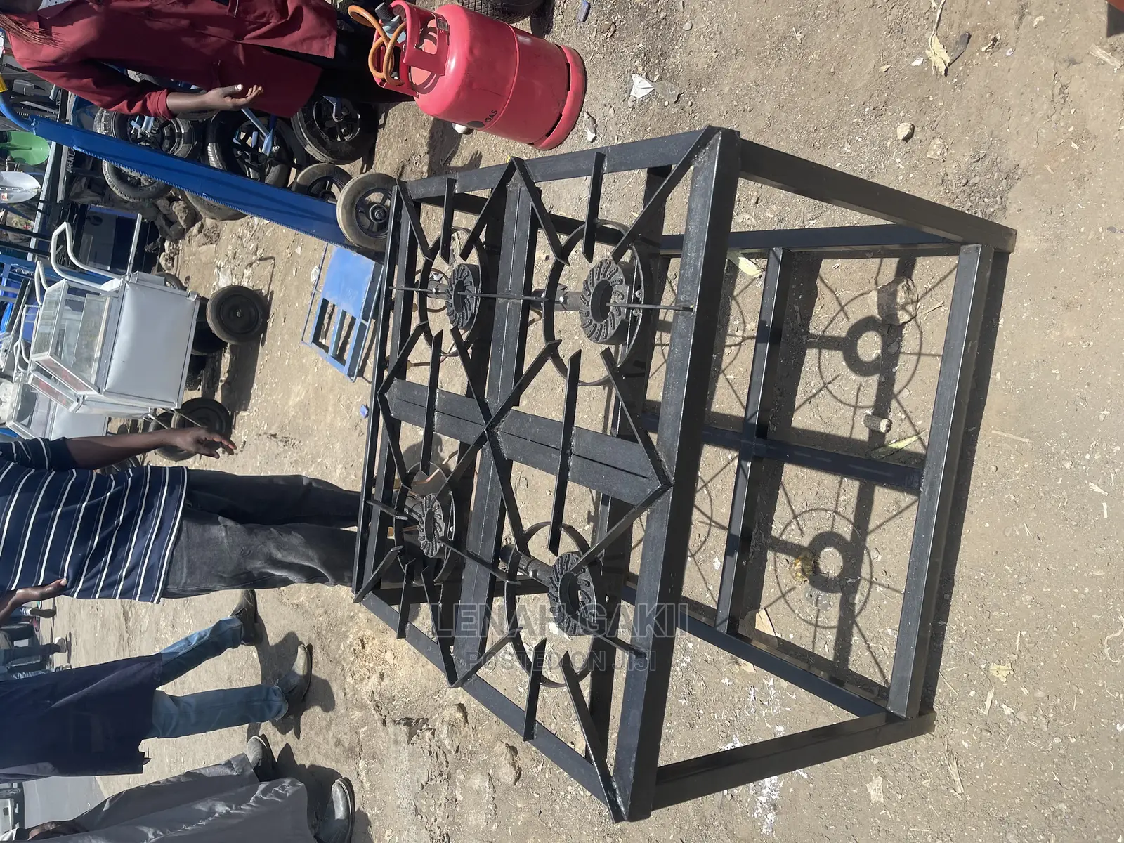 4 Burner Square