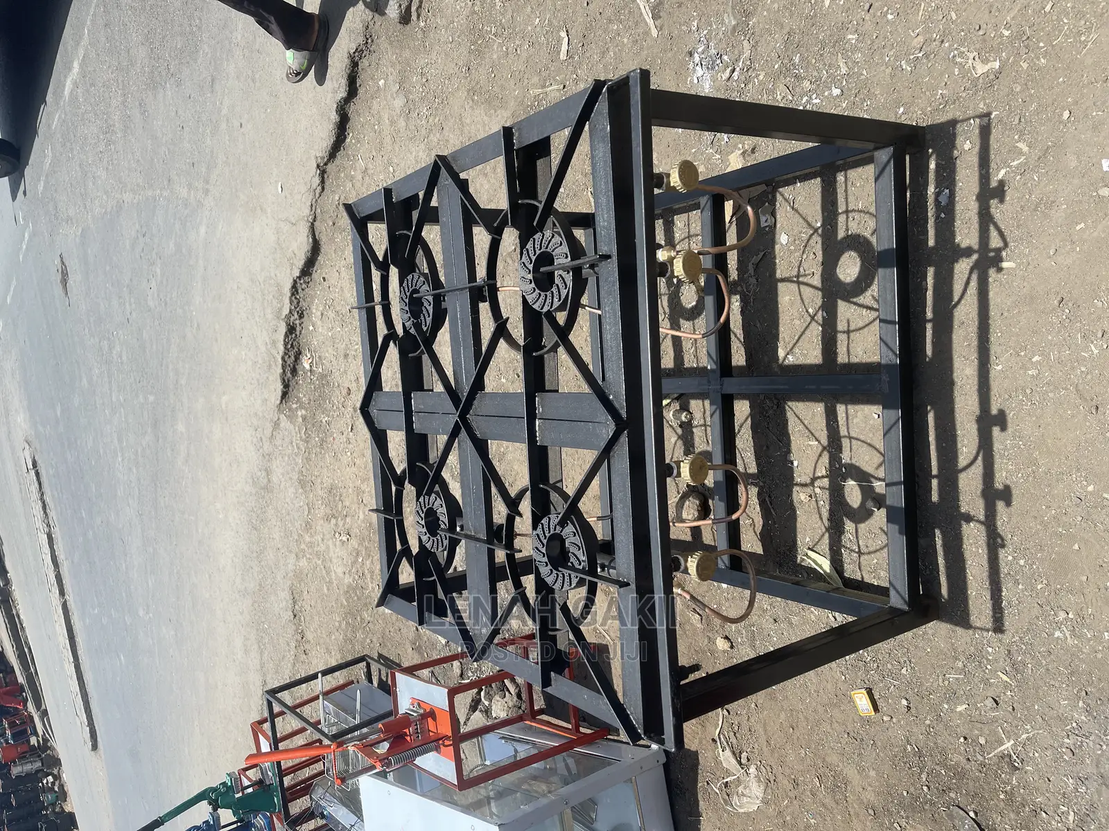 4 Burner Square